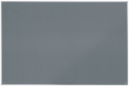 Nobo Pinnwand – Kork, Alurahmen – 89,1 × 59,1 cm, Grau
