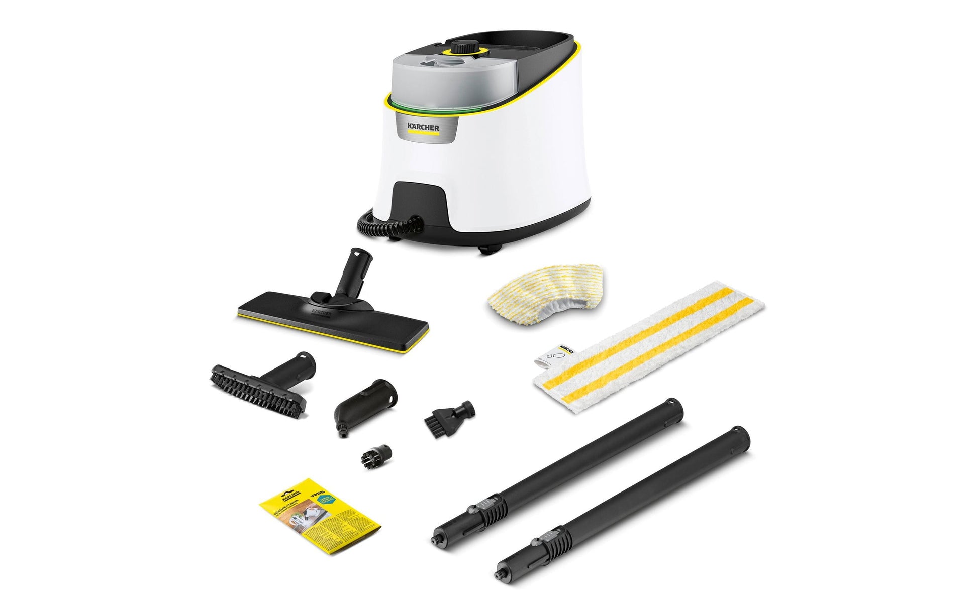 Kärcher Dampfreiniger – 1300 ml, weiss, für Hartböden