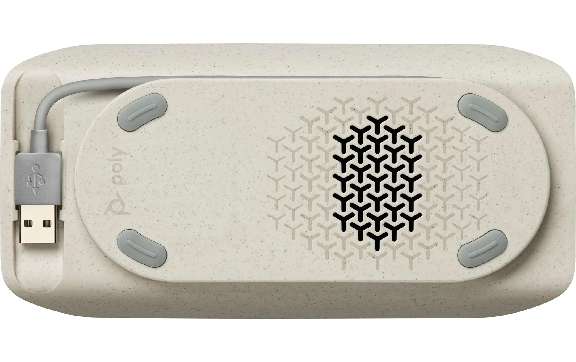 Poly Sync 10 Freisprecheinrichtung – USB‑A/USB‑C – Silber