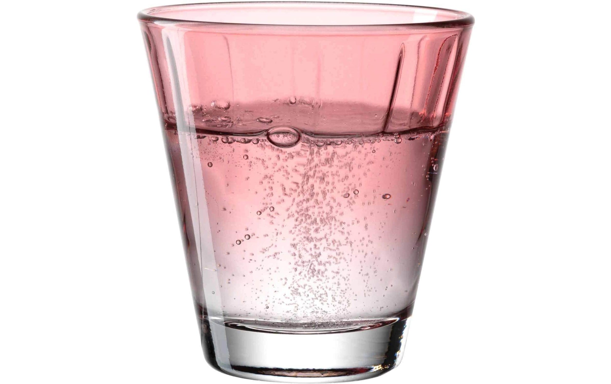 LEONARDO Trinkglas – 0,22 l, Glas, Mehrfarbig, Spülmaschinenfest, 4 Stück