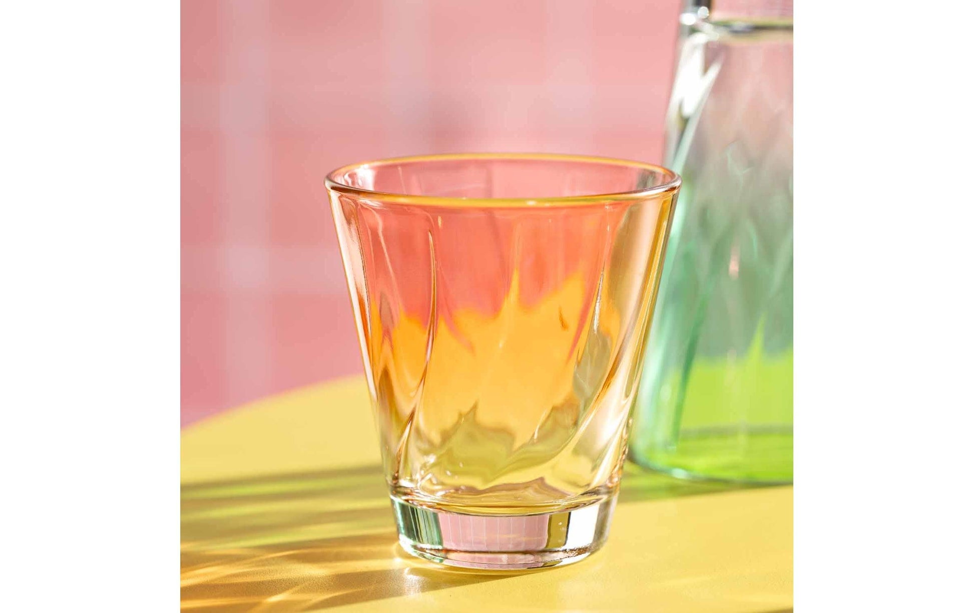 LEONARDO Trinkglas – 0,22 l, Glas, Mehrfarbig, Spülmaschinenfest, 4 Stück