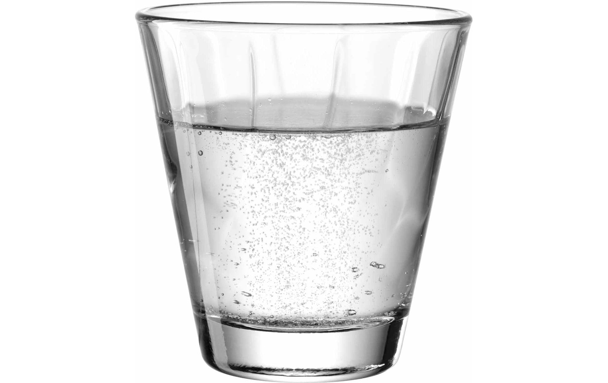 Leonardo Twist Trinkglas – 0,22 l, Kalk-Natron-Glas, Transparent, spülmaschinengeeignet