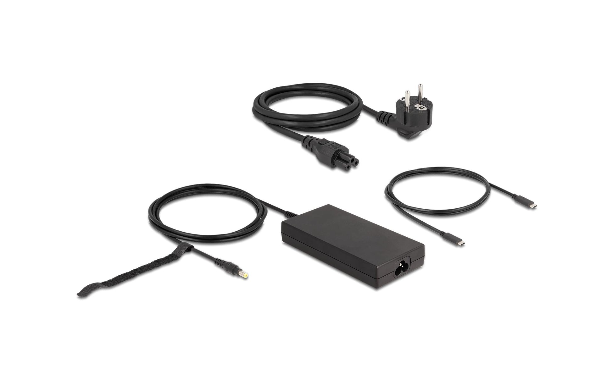 DeLOCK Dockingstation – USB-C, 3× DP, 3× HDMI, 4× USB-A, 96 W PD, GbE, SD, 3,5 mm Audio, für Windows/Mac