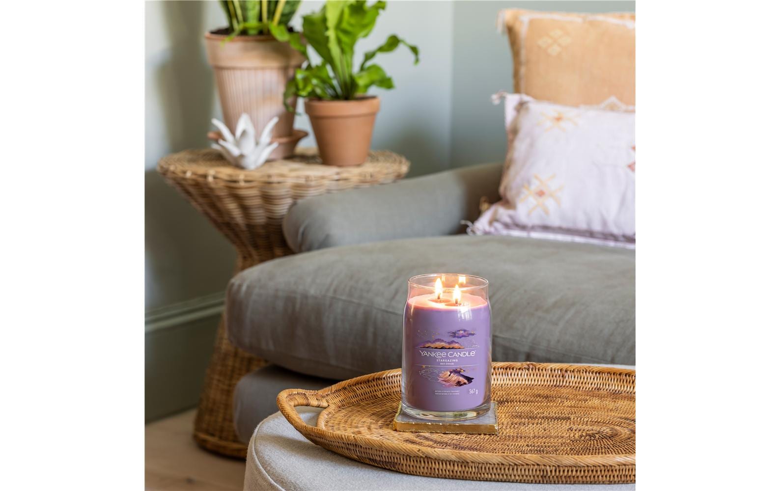 Yankee Candle Stargazing – Duftkerze, Grosses Glas