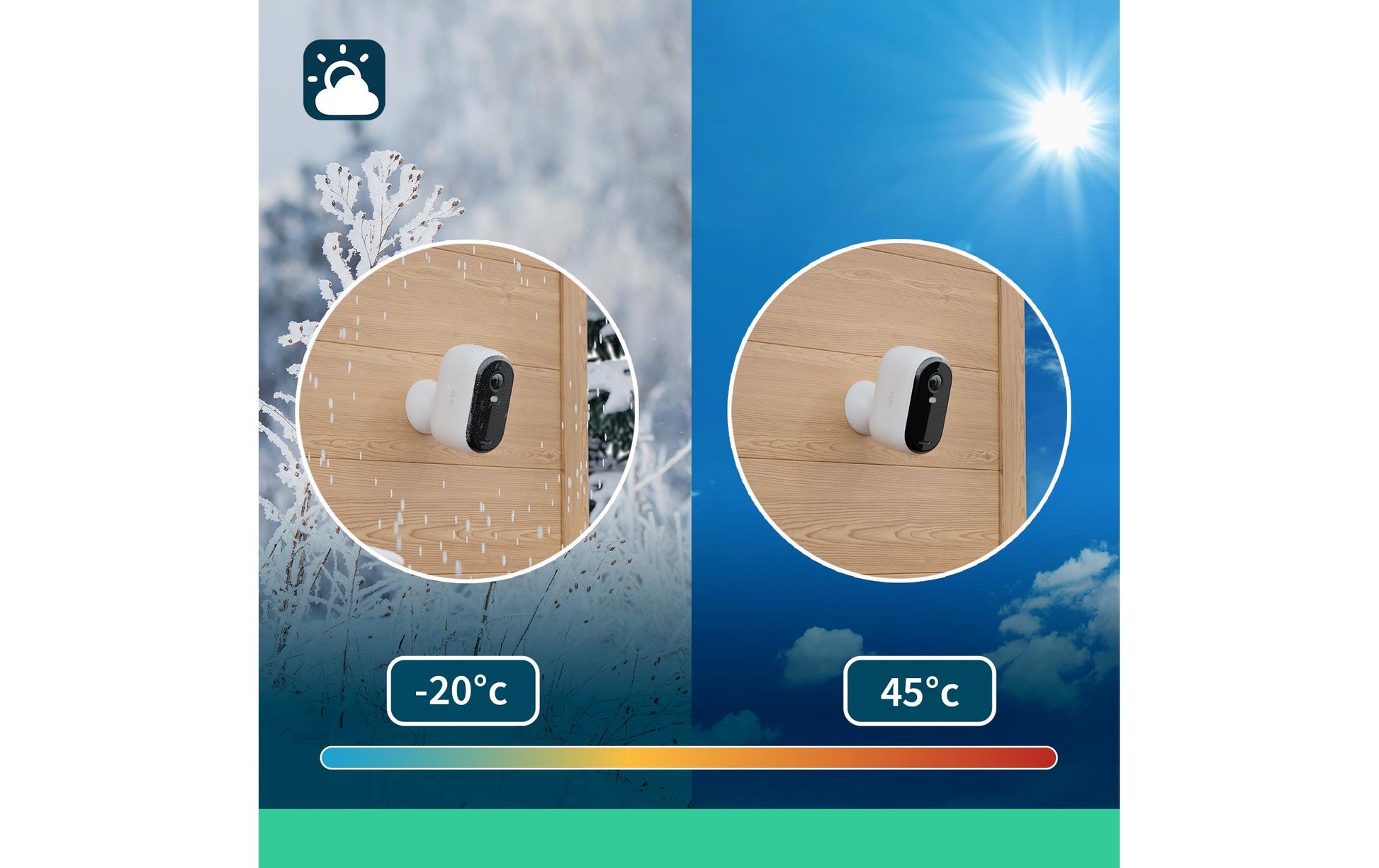 Arlo Essential2 VMK2350 IP-Kamera – Full HD, 2 MP, IP65, Weiss, 3er-Pack
