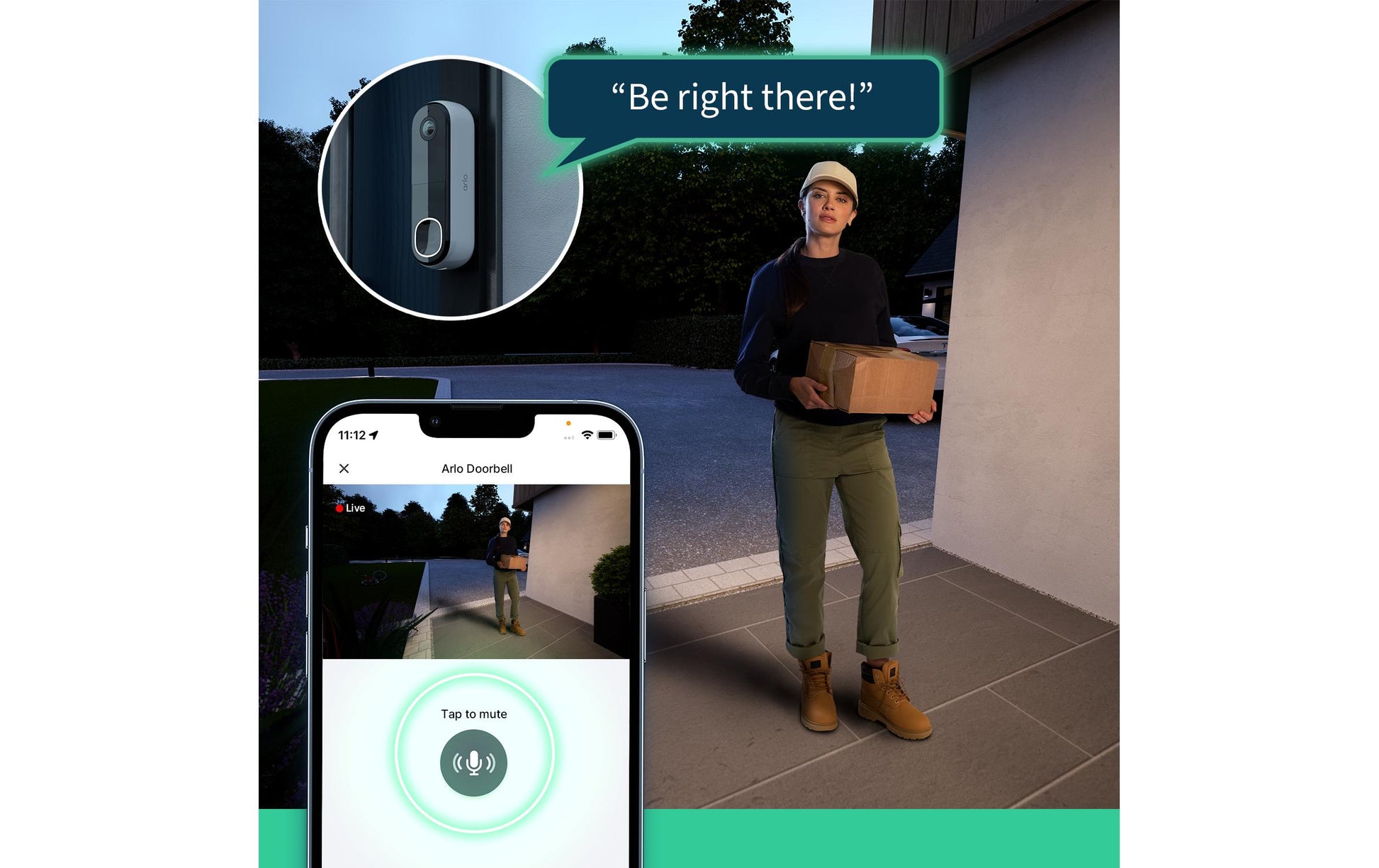 Arlo Video-Türklingel Essential 2
