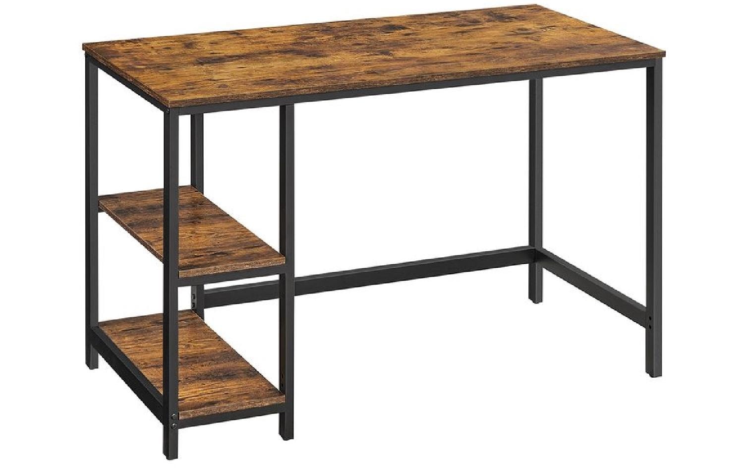 Vasagle Songmics – Schreibtisch, 120 × 60 cm, braun/schwarz