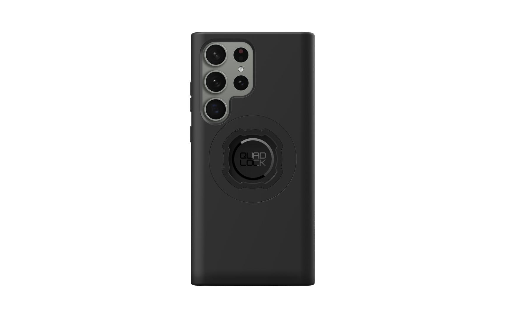 Quad Lock MAG Backcover – für Samsung Galaxy S23 Ultra, PC+TPU, Schwarz, Ring, kabelloses Laden, wasserfest