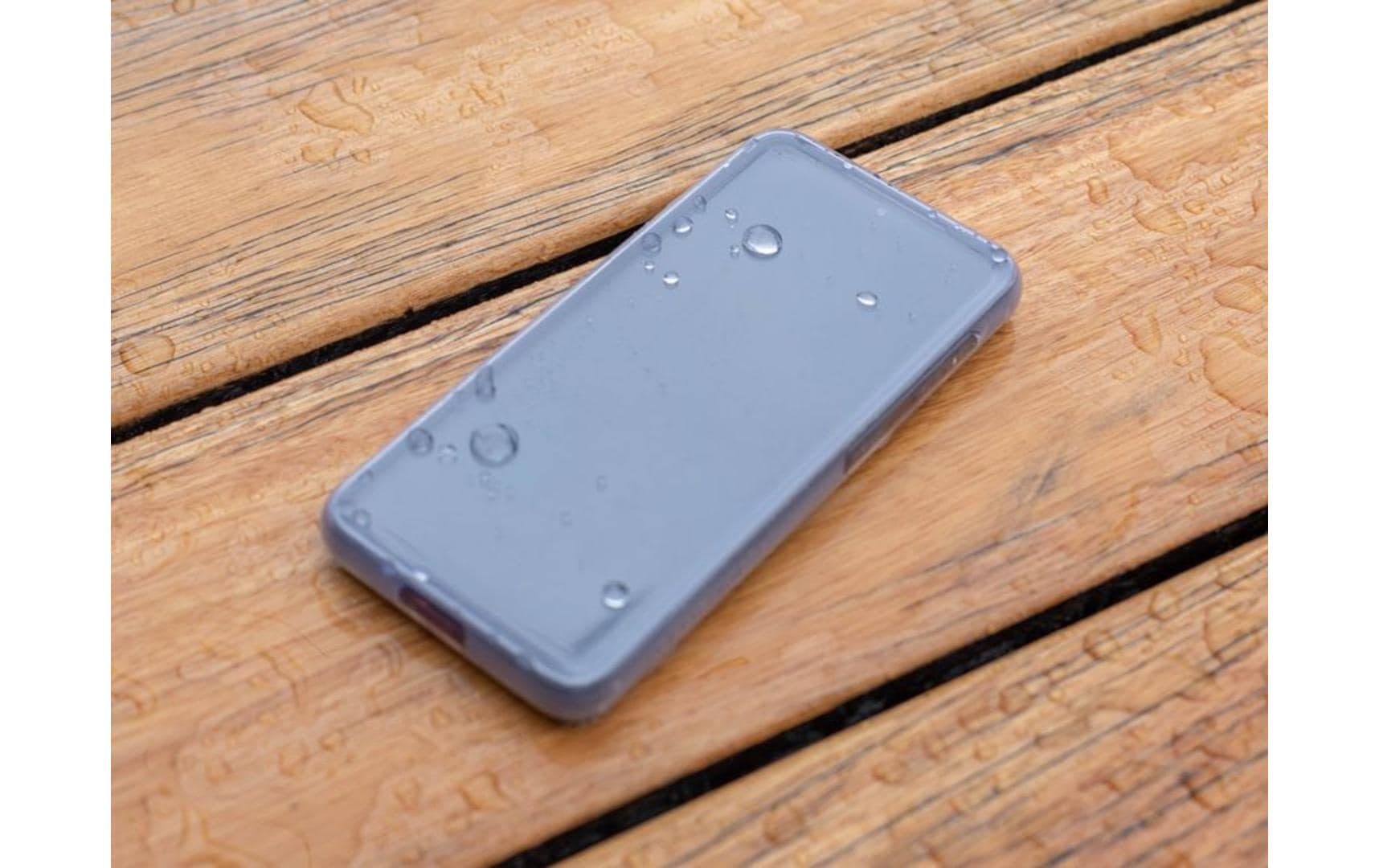 Quad Lock MAG Poncho Backcover – für Samsung Galaxy S22 / S22 5G, TPU, Transparent, kabelloses Laden