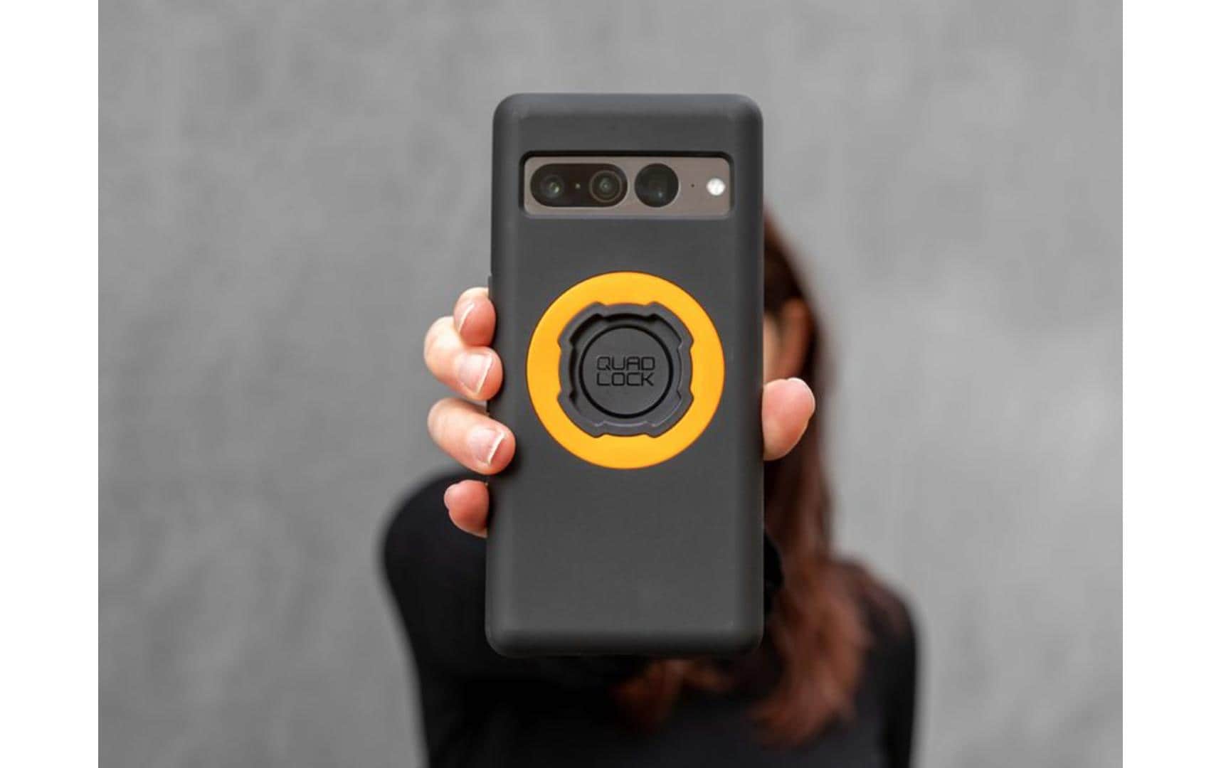 Quad Lock MAG Case – Backcover – für Google Pixel 7 Pro, PC+TPU, schwarz, Ring enthalten