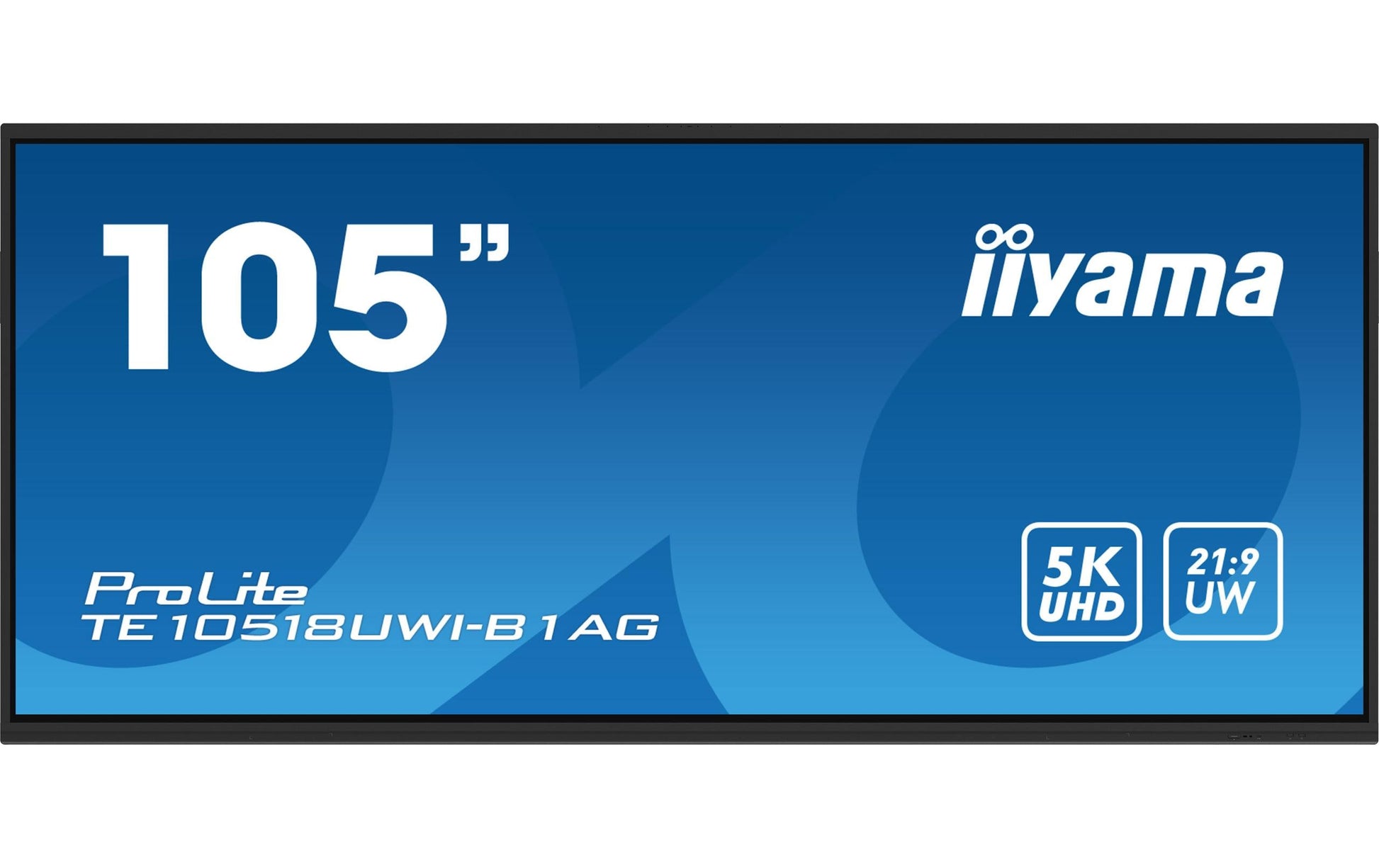 iiyama ProLite UW5K IR 50P – Interaktives Touch-Display, 105", 5120 × 2160, 450 cd/m², 24/7, Android