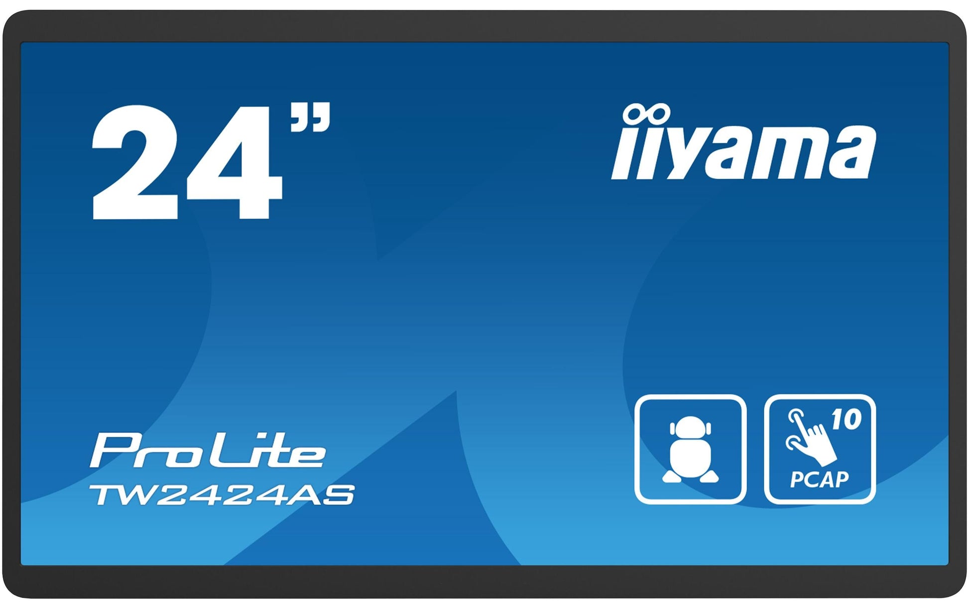 iiyama TW2424AS-B1 – Interaktives Touch-Display, 24", Full HD, 250 cd/m², Touch, Android