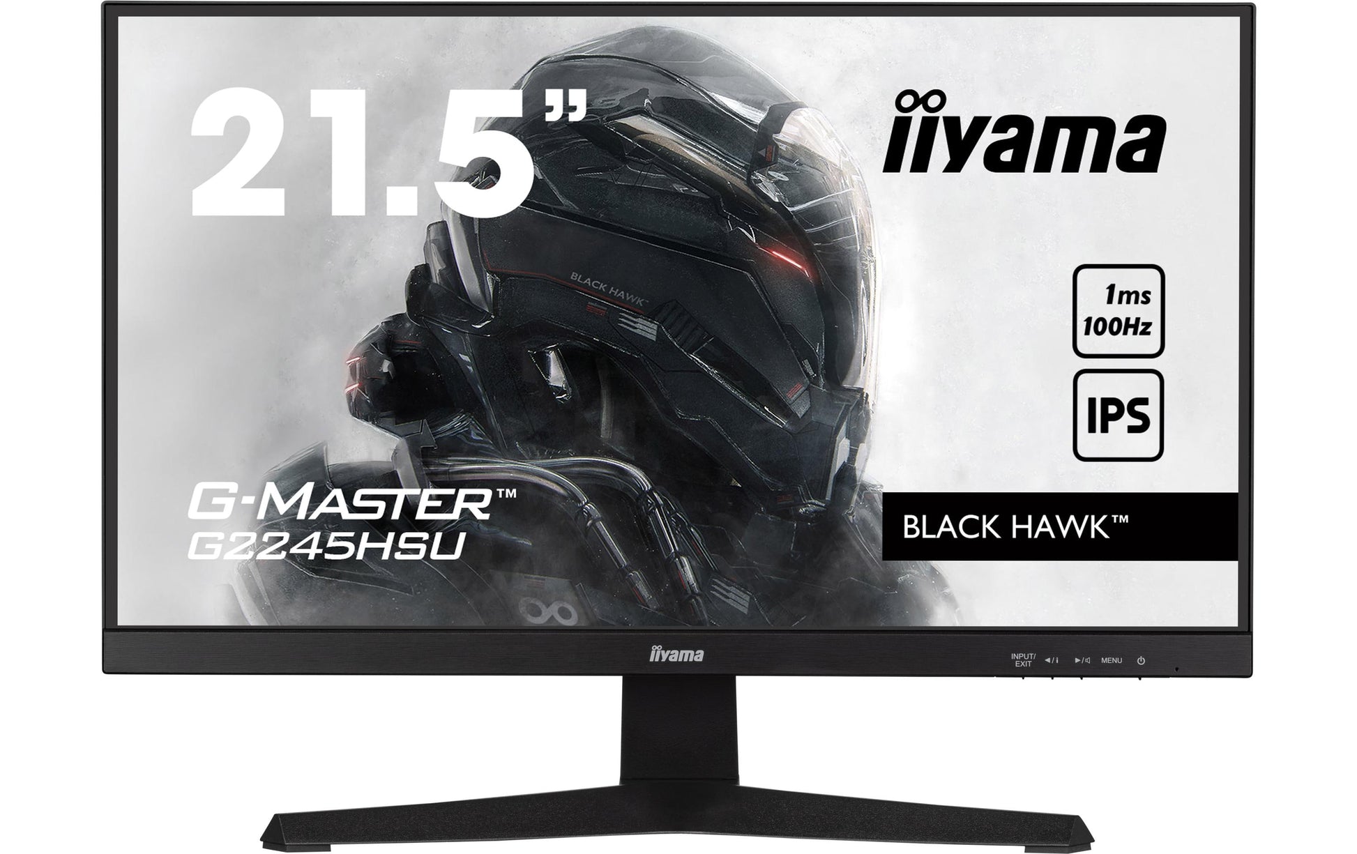 iiyama G2245HSU-B2 – IPS-Panel, 100 Hz