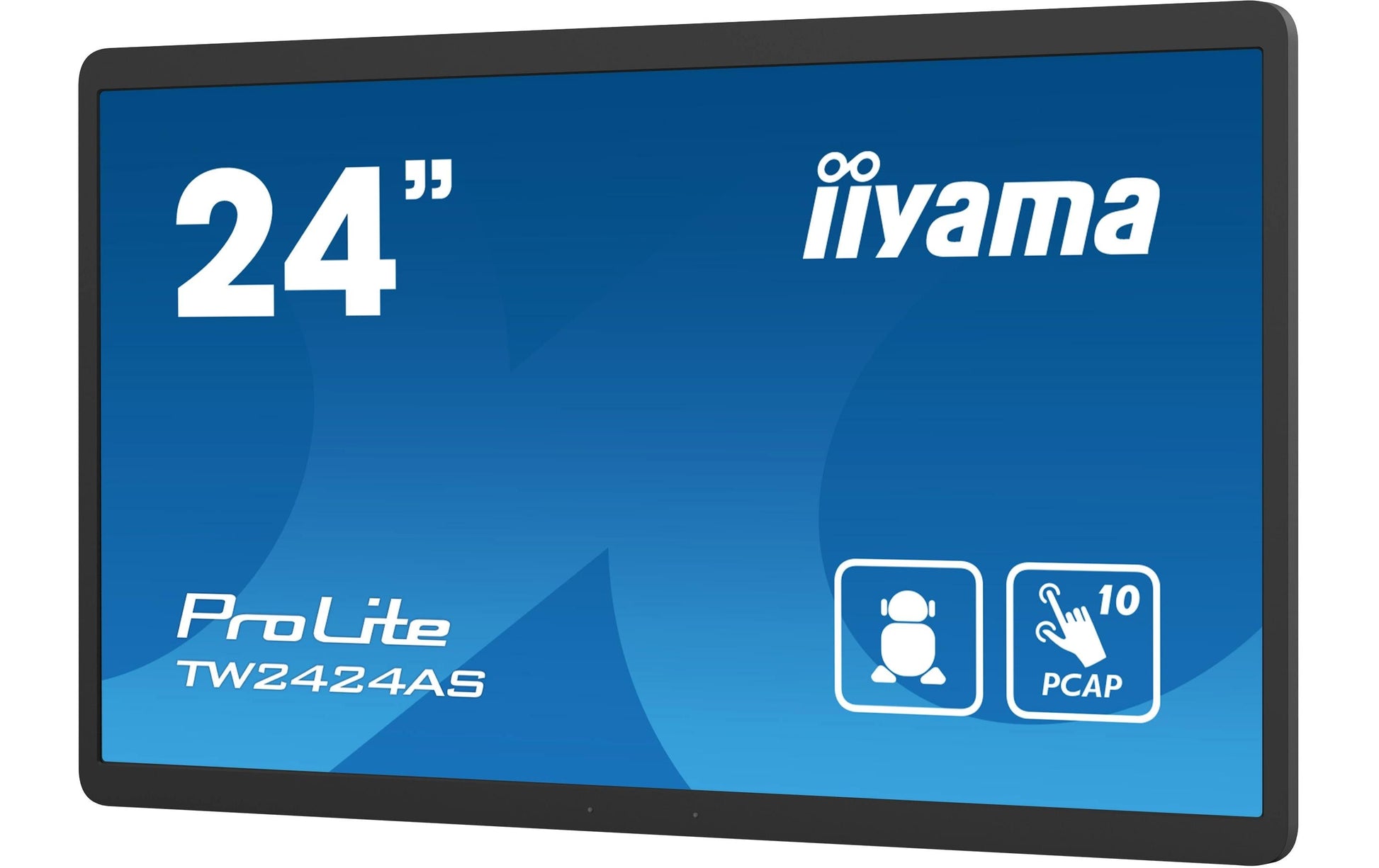 iiyama TW2424AS-B1 – Interaktives Touch-Display, 24", Full HD, 250 cd/m², Touch, Android
