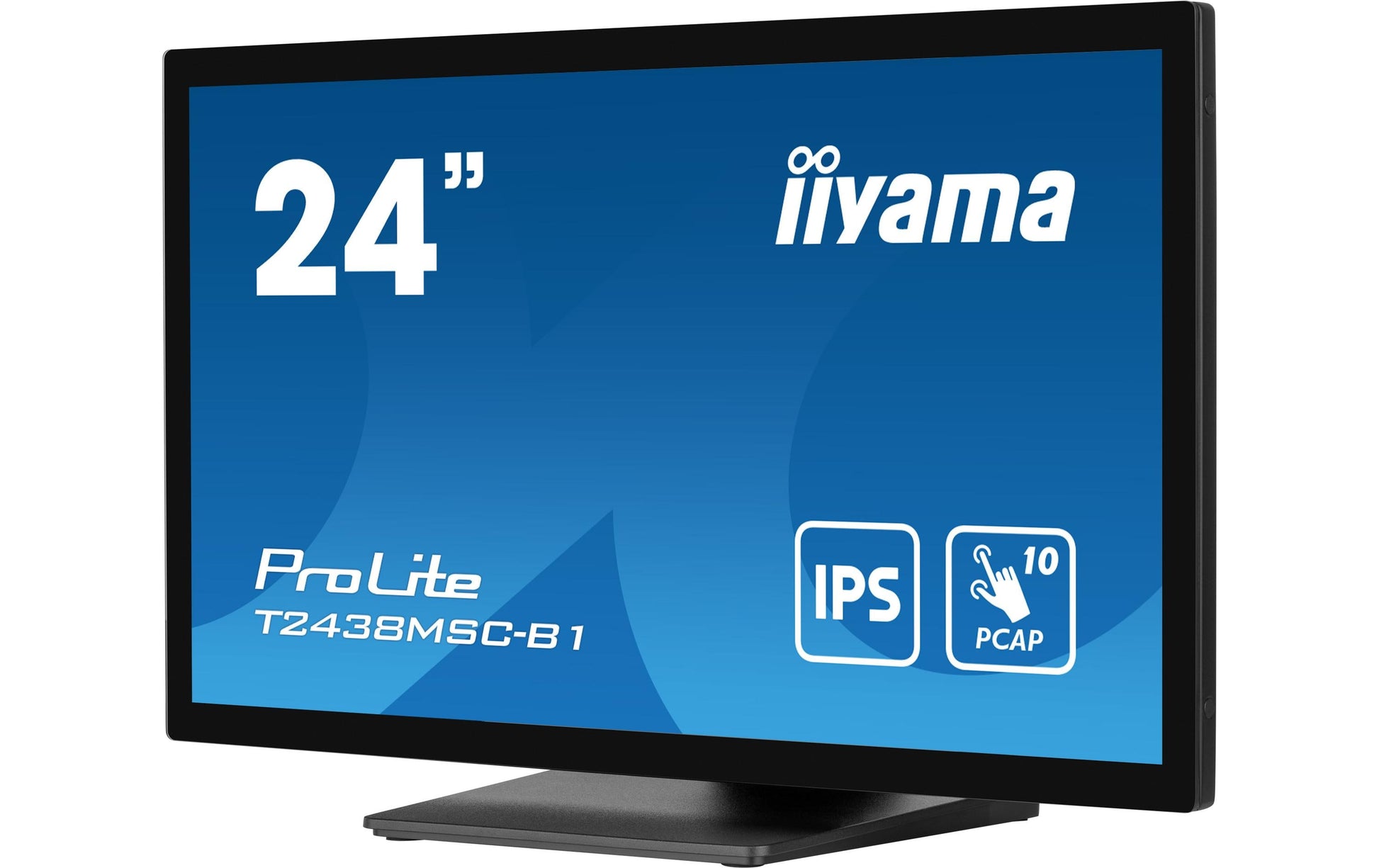 iiyama T2438MSC-B1 23,8" FHD Touch 10-Touch – HDMI, DisplayPort, IPS, Lautsprecher