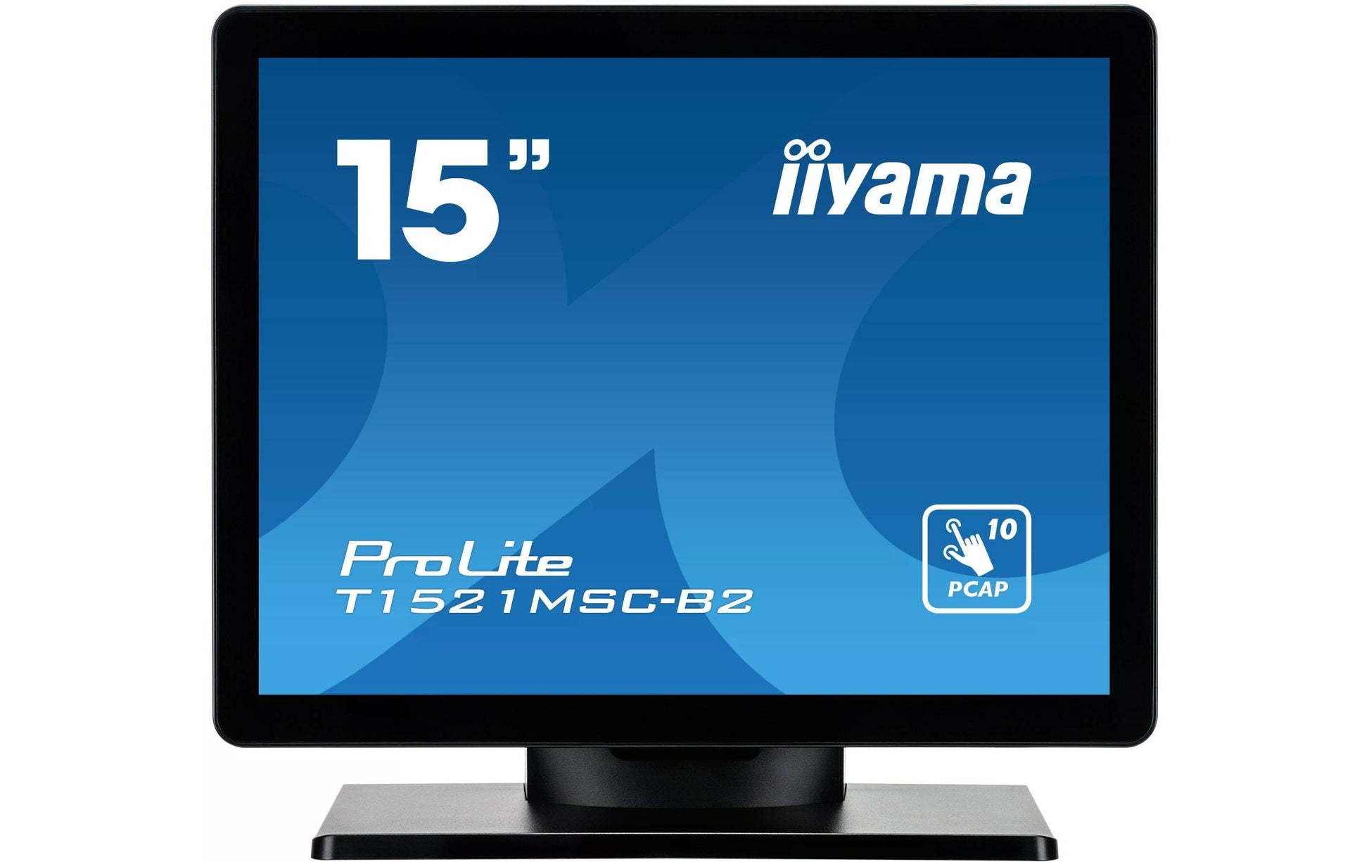 iiyama T1521MSC-B2 15" PCAP 10-Touch – Zero-Bezel