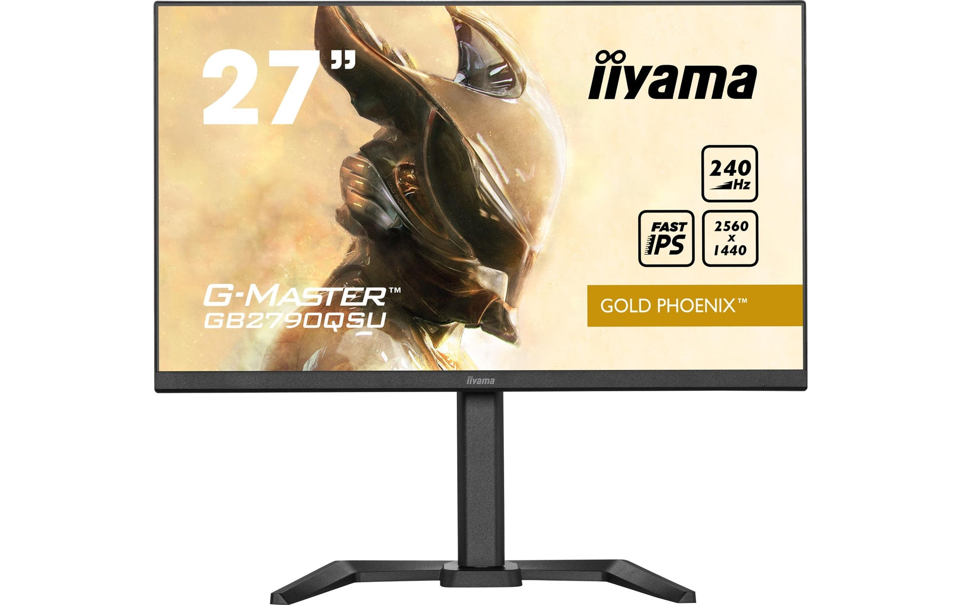iiyama GB2790QSU-B5 – Monitor, 27" WQHD (2560 × 1440), IPS, 240 Hz, 400 cd/m²