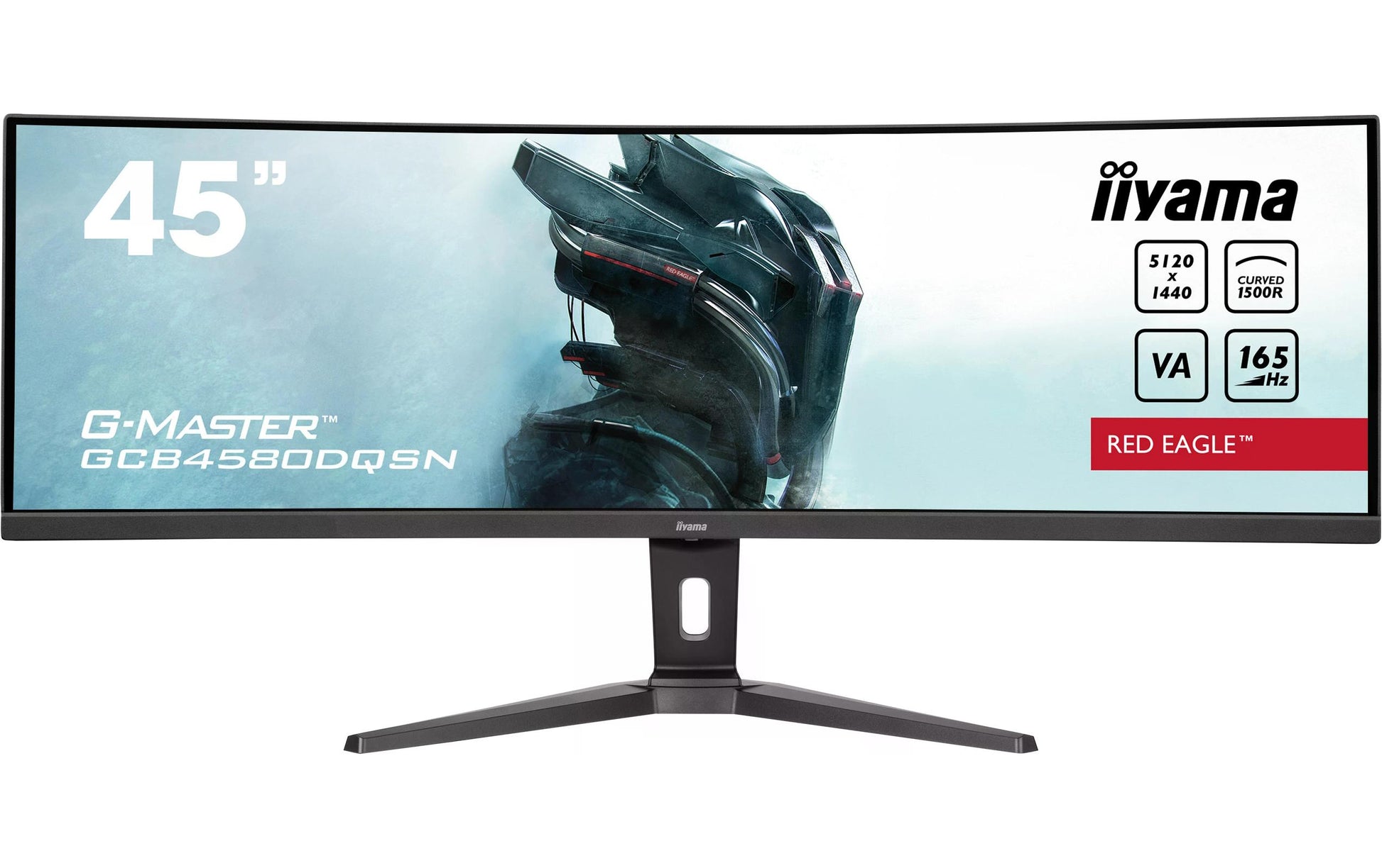 iiyama G-Master – Monitor, 44,5", 5120 × 1440, VA, 450 cd/m², Gebogen