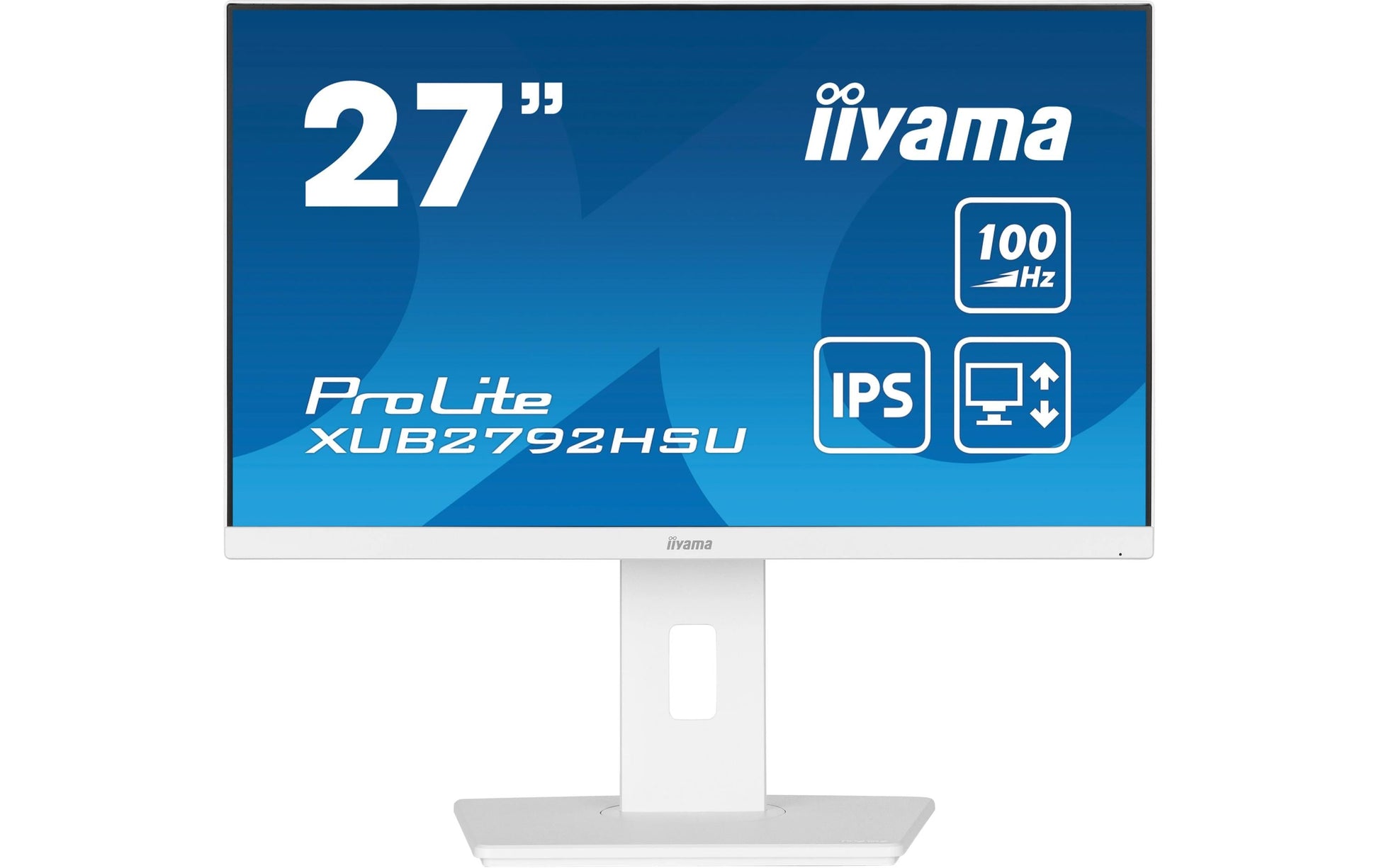 iiyama XUB2792HSU-W6 – Monitor, 27", 1920 × 1080 (Full HD), IPS, Weiss