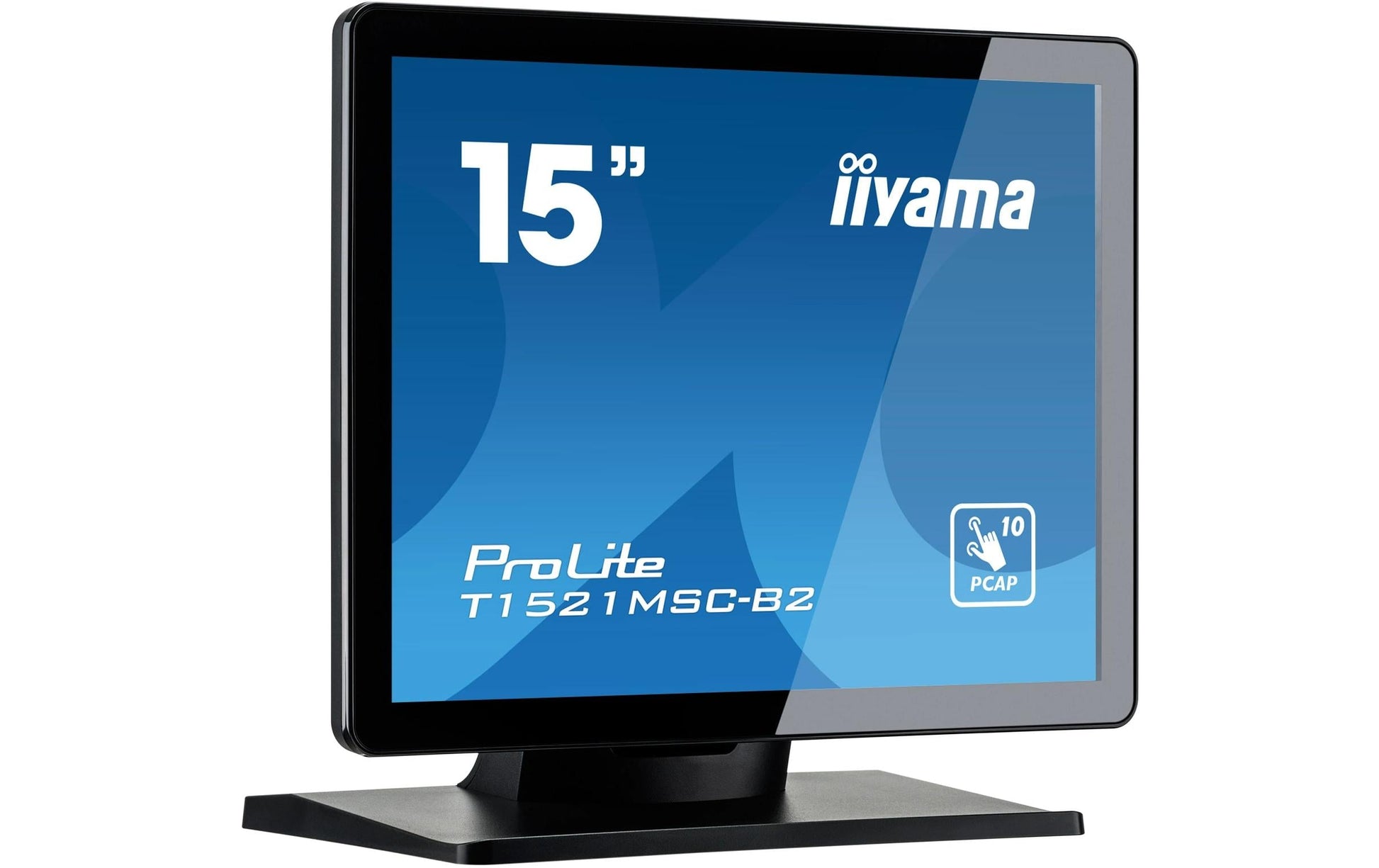 iiyama T1521MSC-B2 15" PCAP 10-Touch – Zero-Bezel
