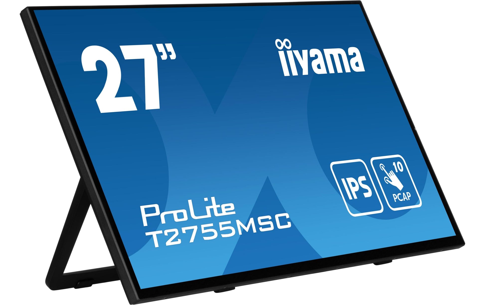 iiyama T2755MSC-B1 – Monitor, 27", 1920 × 1080 (Full HD), Touch, 360 cd/m²