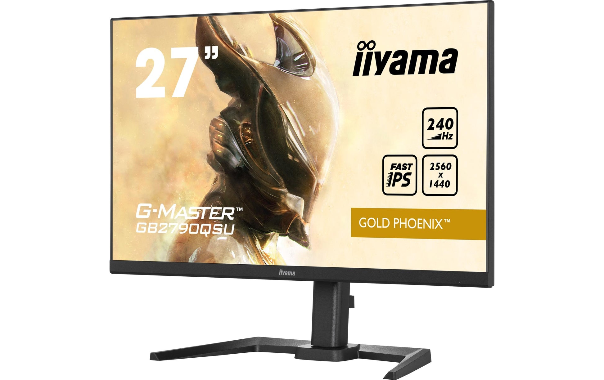 iiyama GB2790QSU-B5 – Monitor, 27" WQHD (2560 × 1440), IPS, 240 Hz, 400 cd/m²