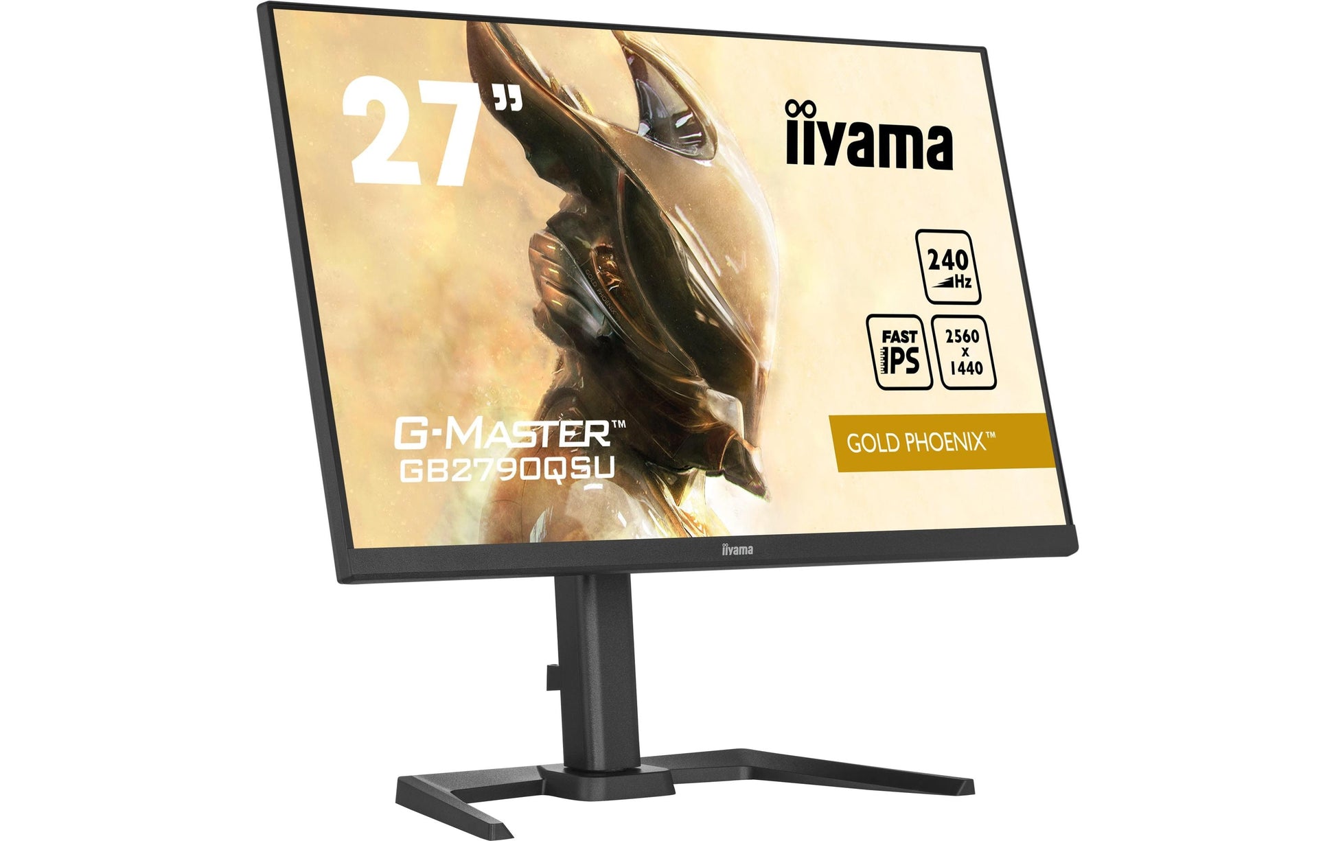 iiyama GB2790QSU-B5 – Monitor, 27" WQHD (2560 × 1440), IPS, 240 Hz, 400 cd/m²