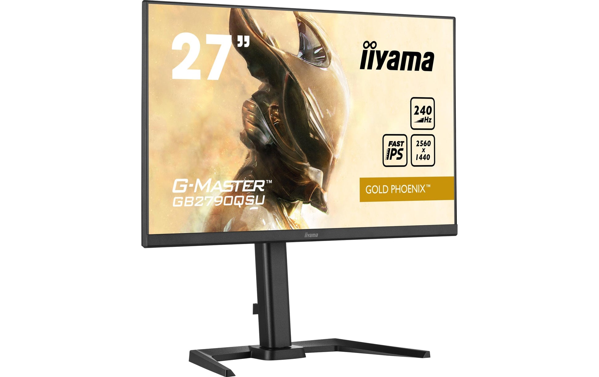 iiyama GB2790QSU-B5 – Monitor, 27" WQHD (2560 × 1440), IPS, 240 Hz, 400 cd/m²
