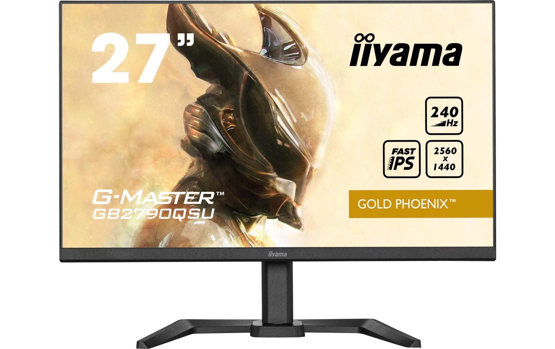 iiyama GB2790QSU-B5 – Monitor, 27" WQHD (2560 × 1440), IPS, 240 Hz, 400 cd/m²