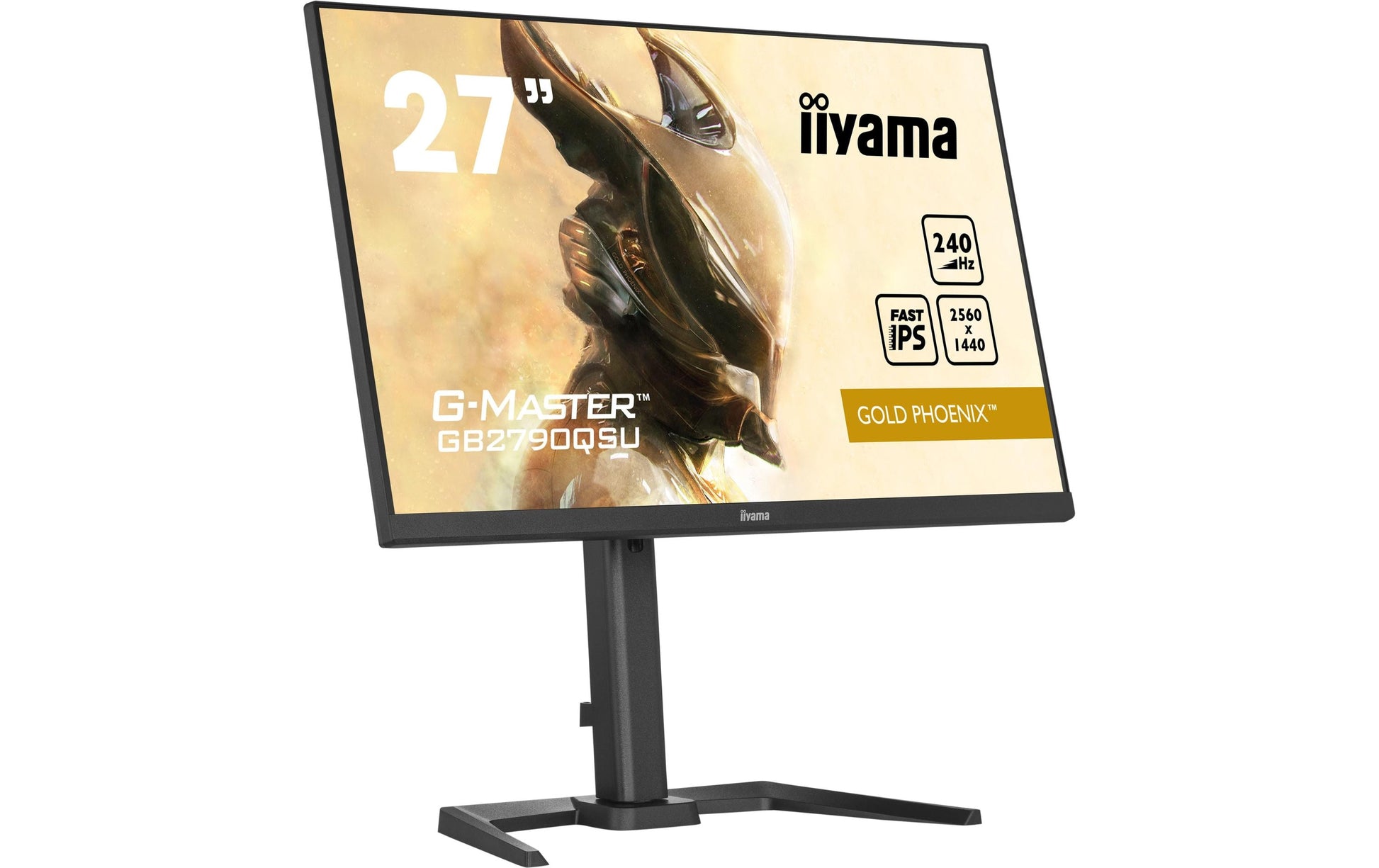 iiyama GB2790QSU-B5 – Monitor, 27" WQHD (2560 × 1440), IPS, 240 Hz, 400 cd/m²