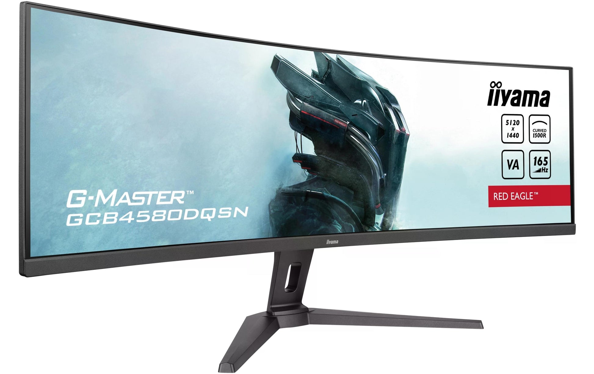 iiyama G-Master – Monitor, 44,5", 5120 × 1440, VA, 450 cd/m², Gebogen
