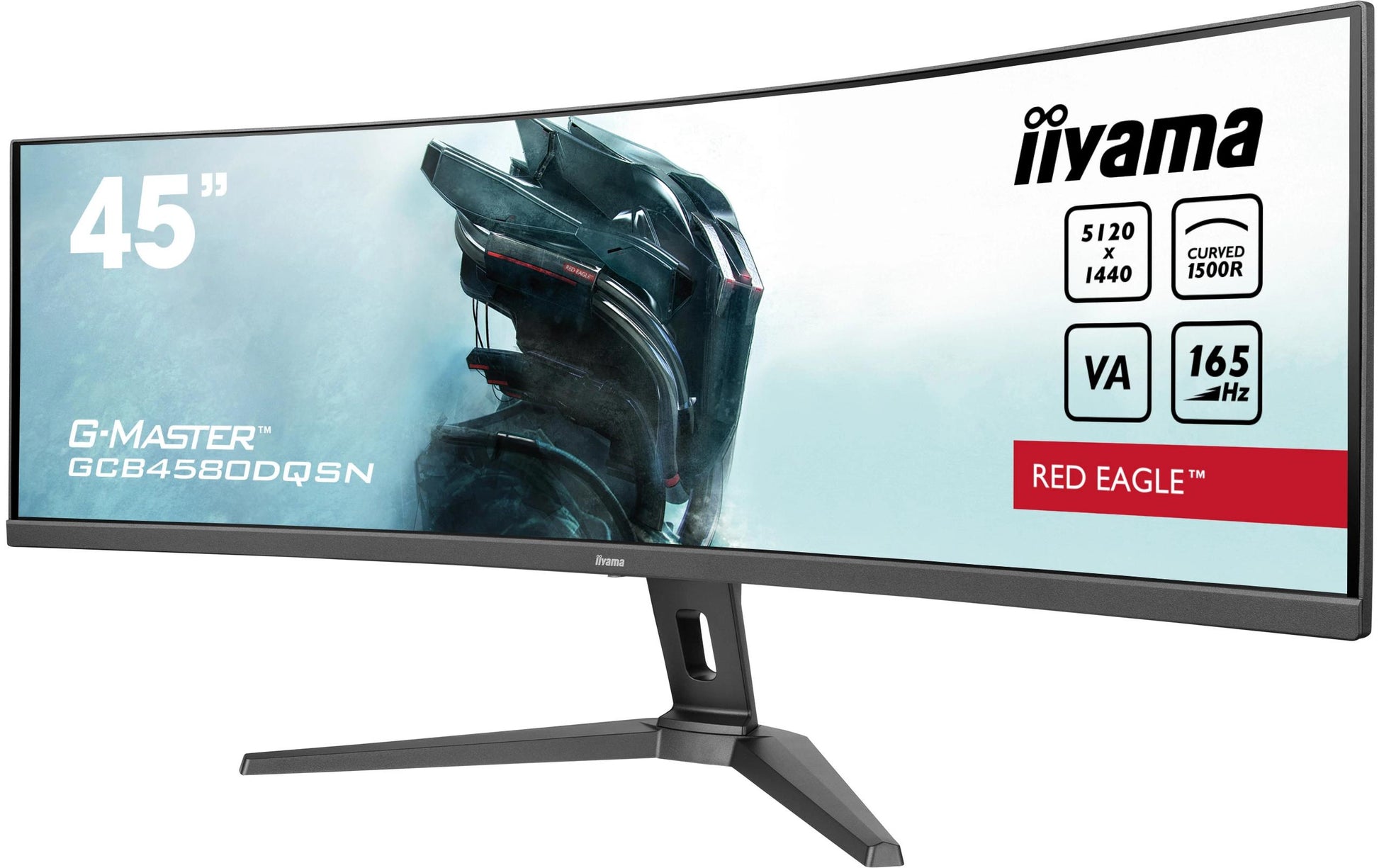 iiyama G-Master – Monitor, 44,5", 5120 × 1440, VA, 450 cd/m², Gebogen