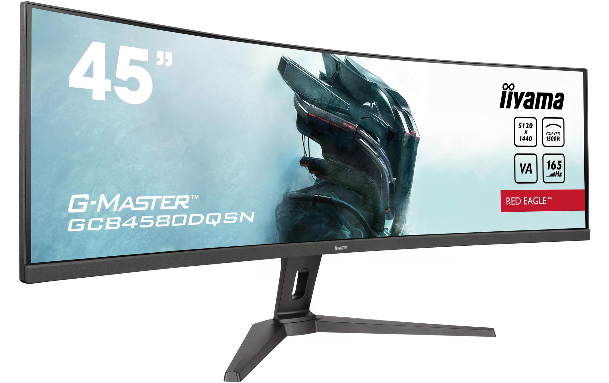 iiyama G-Master – Monitor, 44,5", 5120 × 1440, VA, 450 cd/m², Gebogen