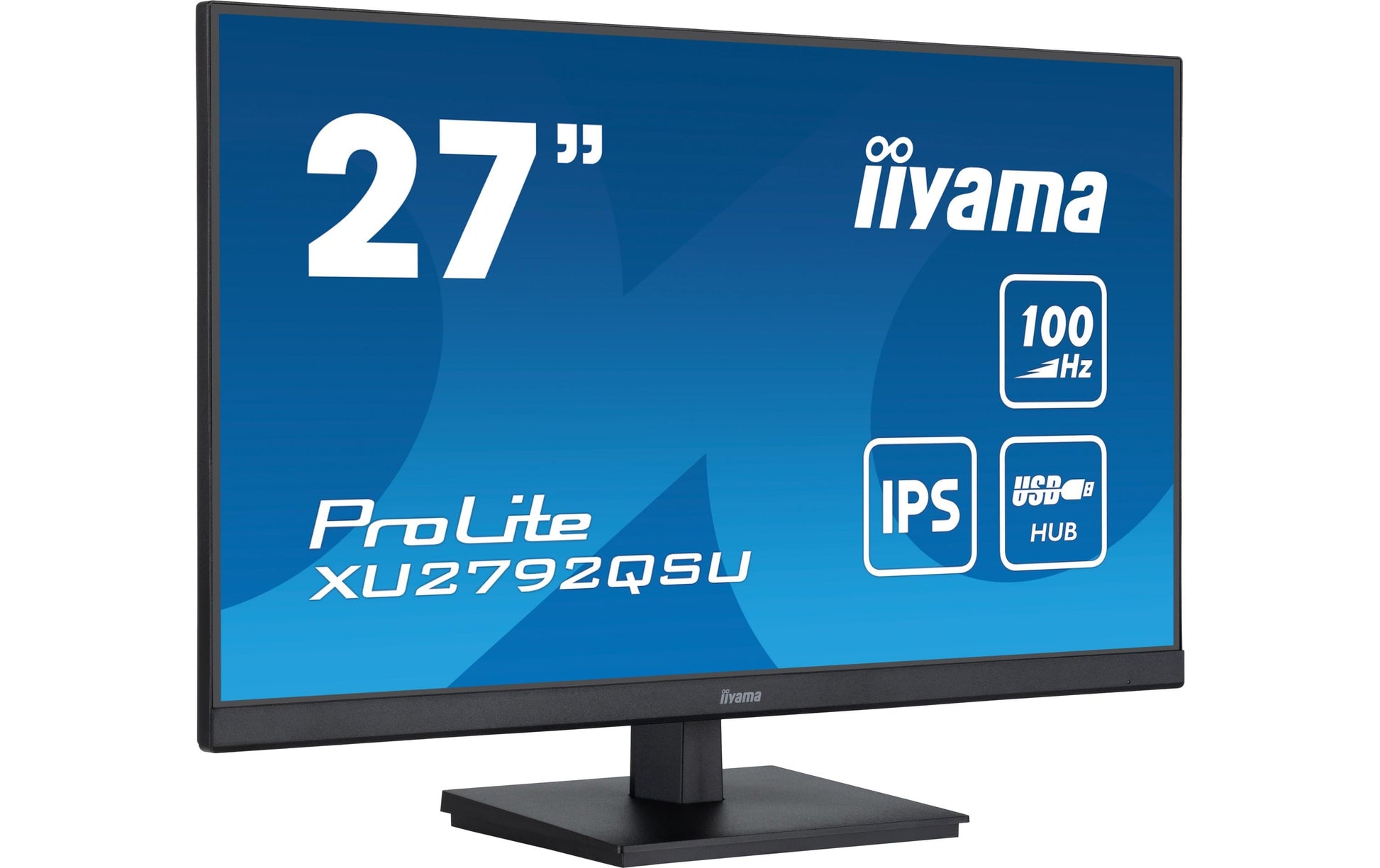 iiyama XU2792QSU-B6 – Monitor, 27" 2560 × 1440 (WQHD), IPS, 100 Hz, 250 cd/m²