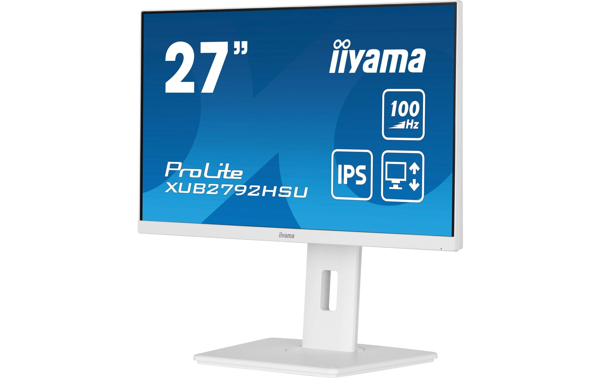 iiyama XUB2792HSU-W6 – Monitor, 27", 1920 × 1080 (Full HD), IPS, Weiss