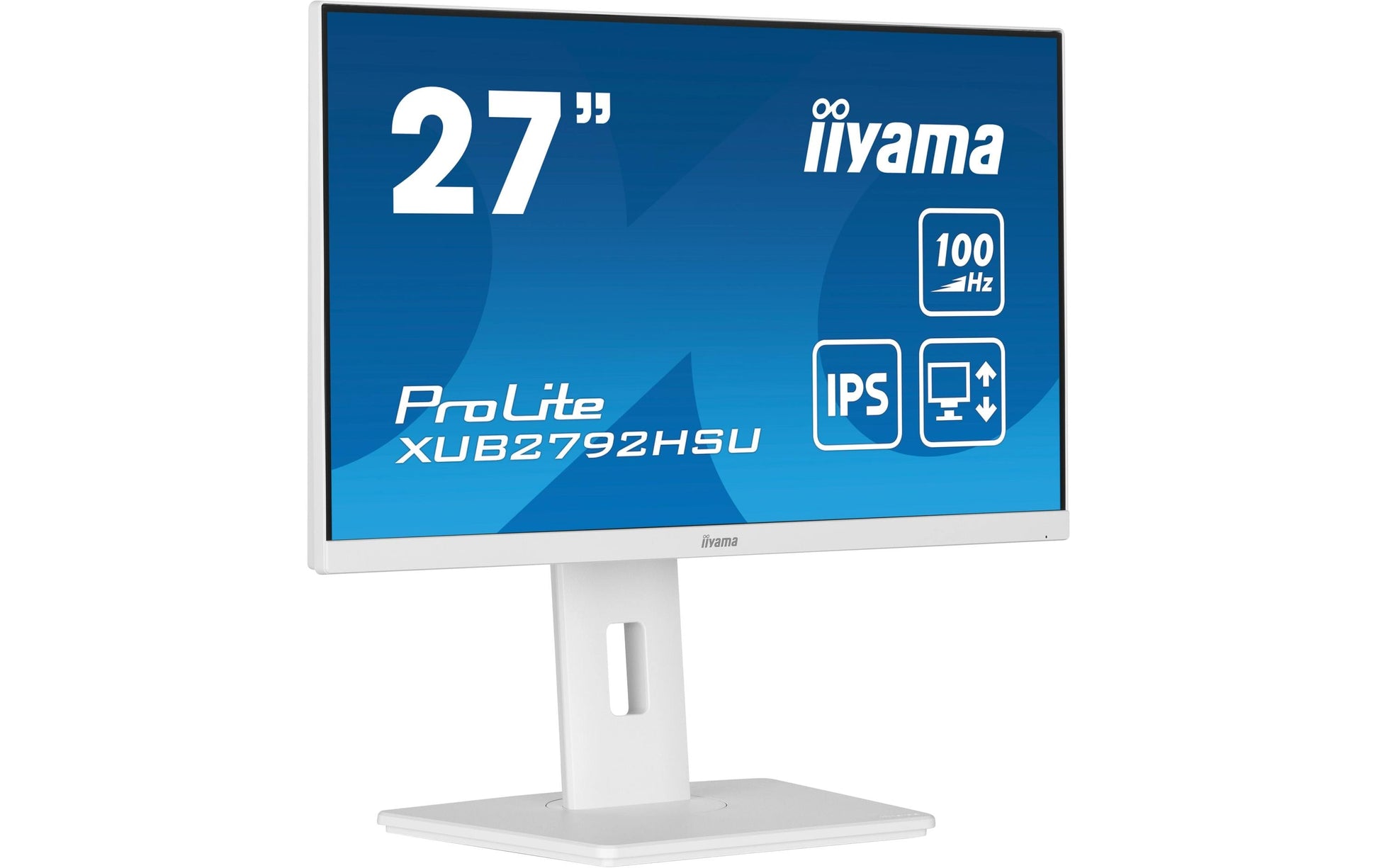 iiyama XUB2792HSU-W6 – Monitor, 27", 1920 × 1080 (Full HD), IPS, Weiss