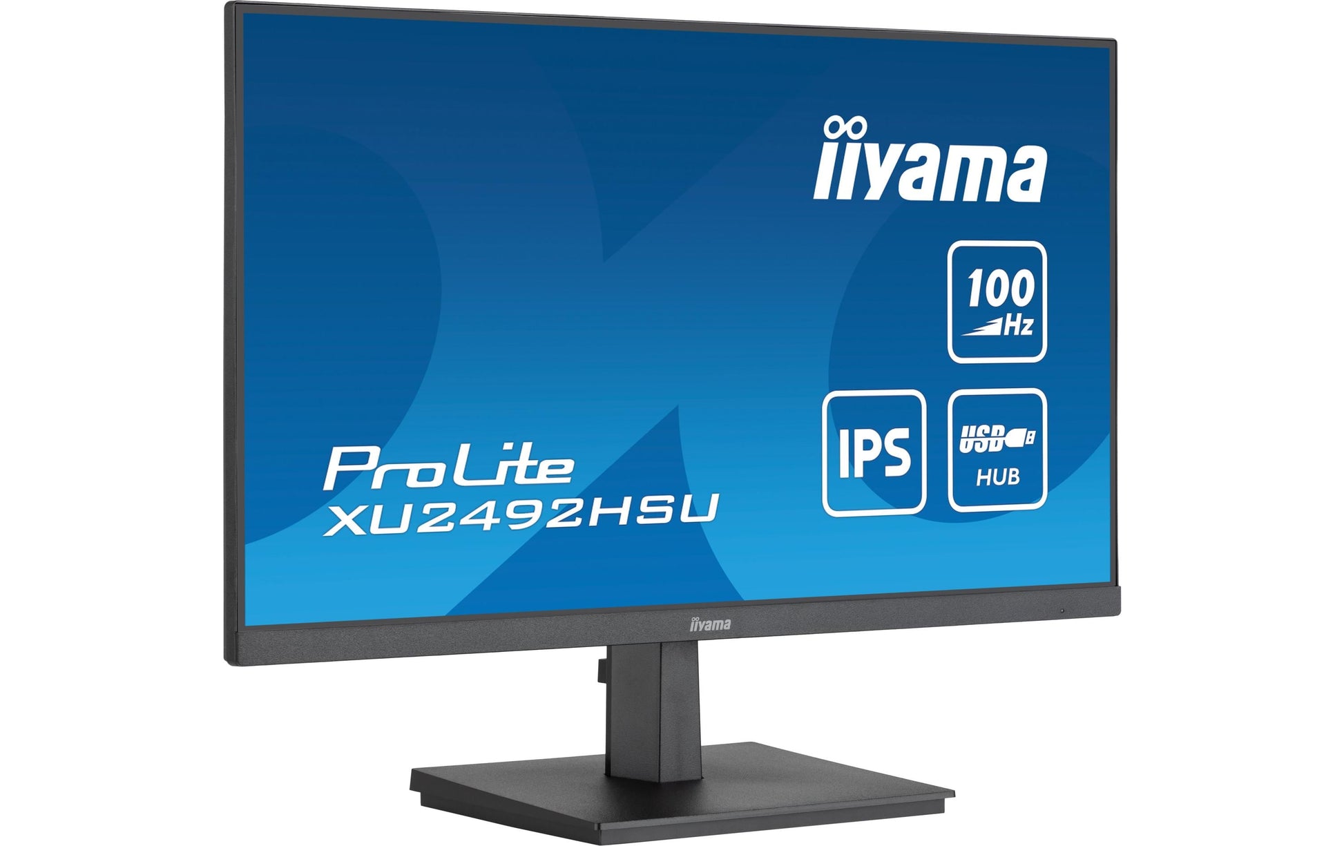 iiyama XU2492HSU-B6 – Monitor, 24", 1920 × 1080 (Full HD), IPS, 100 Hz, 250 cd/m²