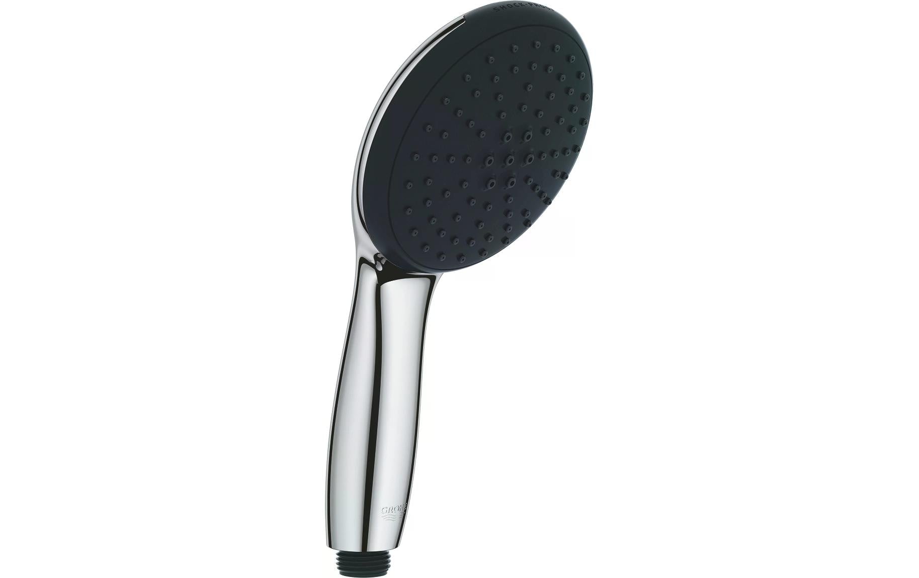 GROHE Vitalio Start 110 Handbrause – Messing, Chrom, Schwarze Siebplatte