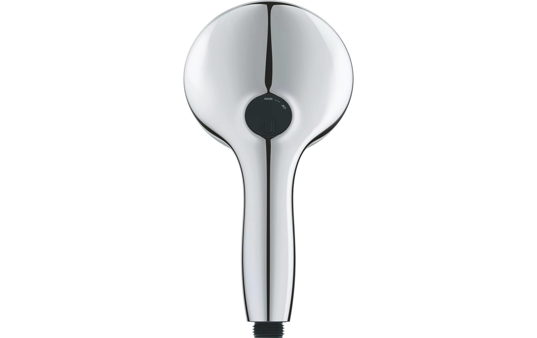 GROHE Vitalio Start 110 Handbrause – Messing, Chrom, Schwarze Siebplatte