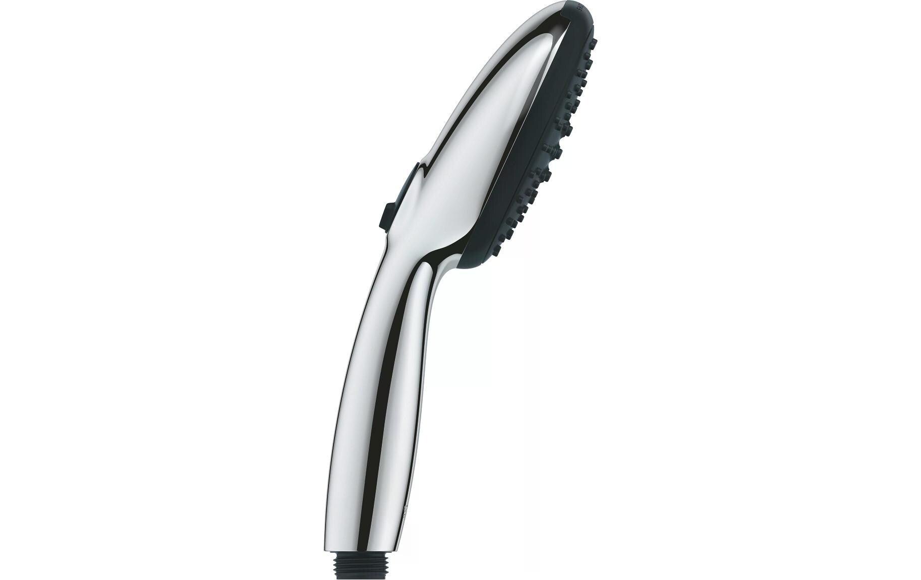 GROHE Vitalio Start 110 Handbrause – Messing, Chrom, Schwarze Siebplatte