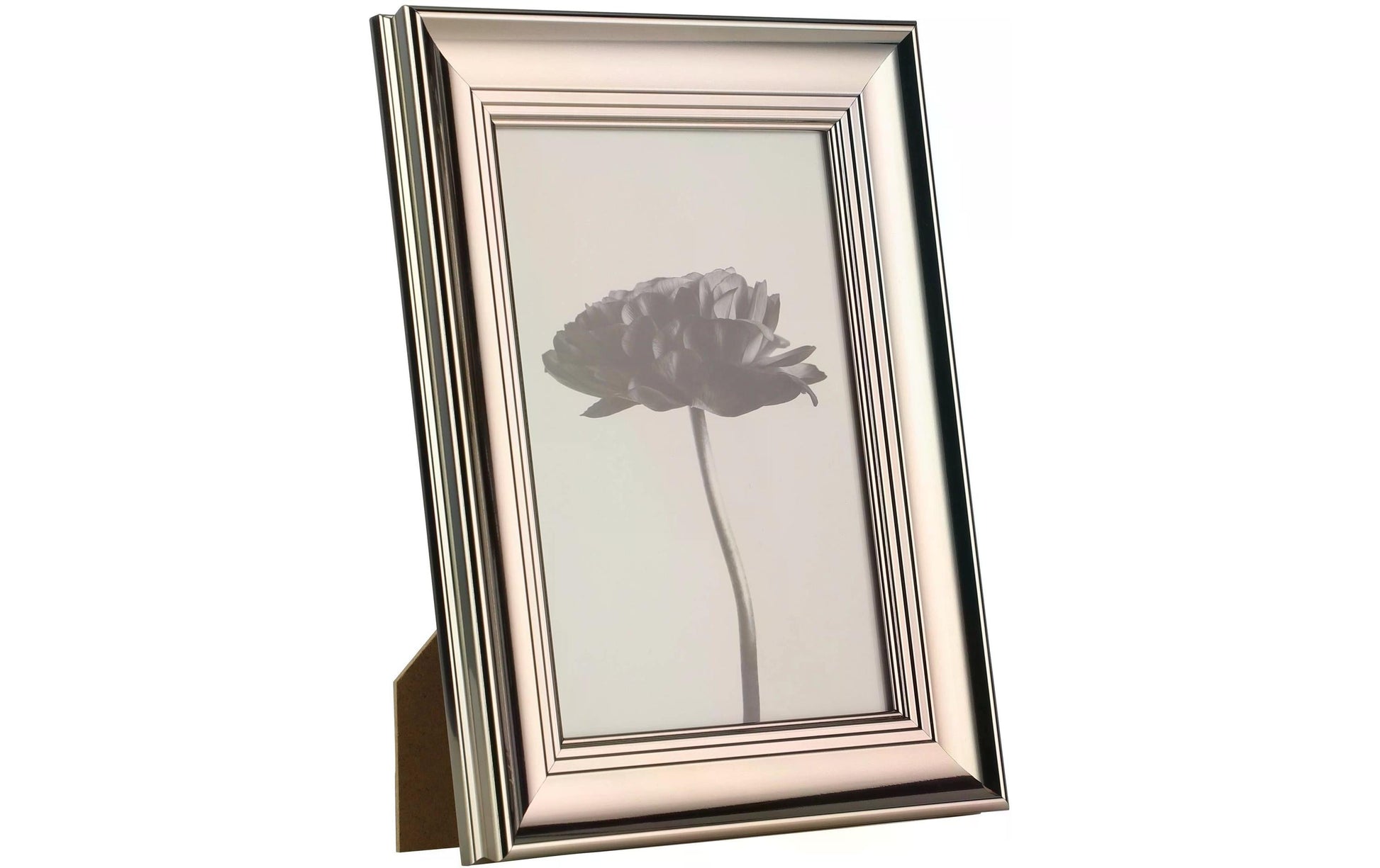 EGLO Bilderrahmen – für 13 × 18 cm – Glas & MDF & Kunststoff, silber