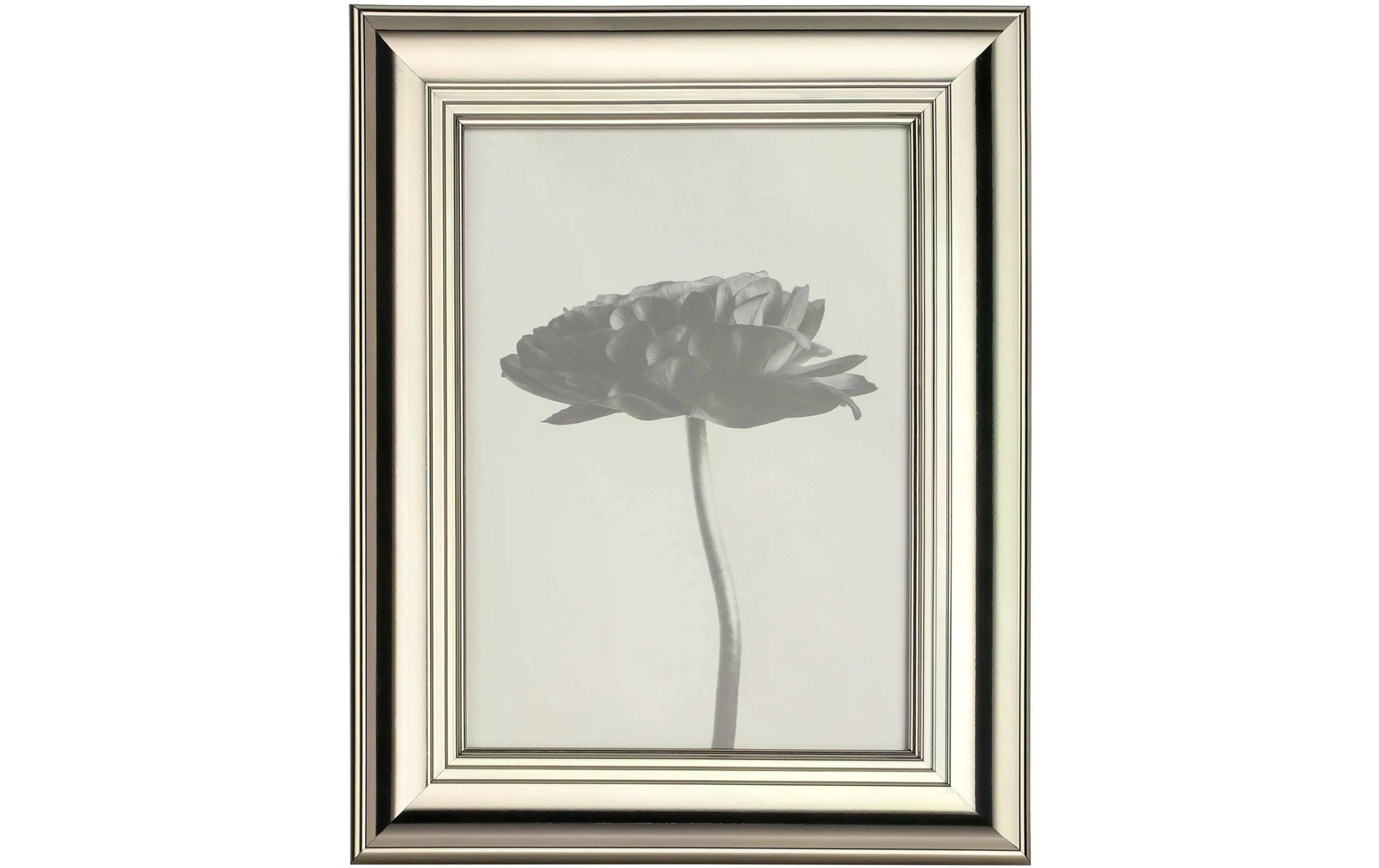 EGLO Bilderrahmen – für 13 × 18 cm – Glas & MDF & Kunststoff, silber