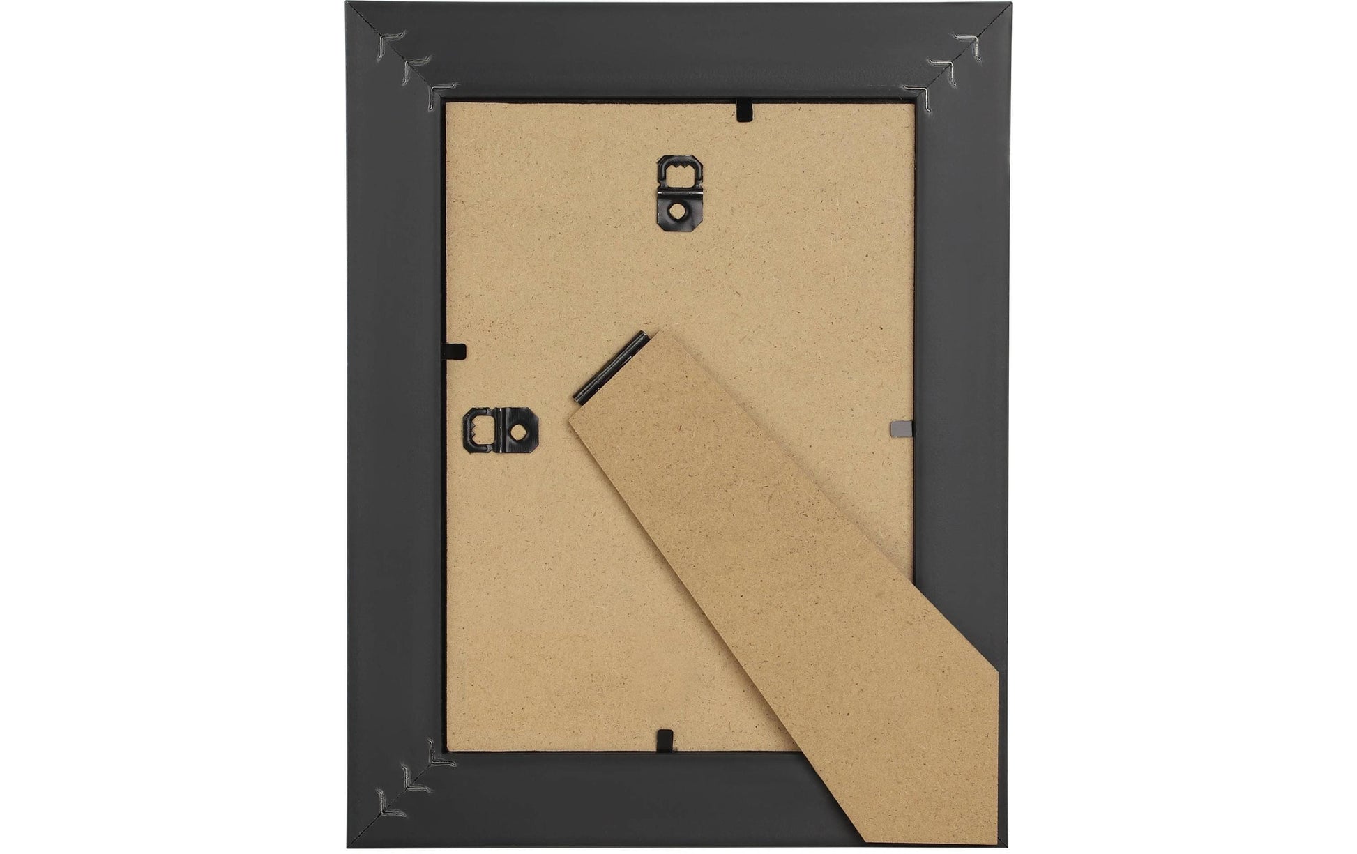 EGLO Bilderrahmen – für 13 × 18 cm – Glas & MDF & Kunststoff, silber
