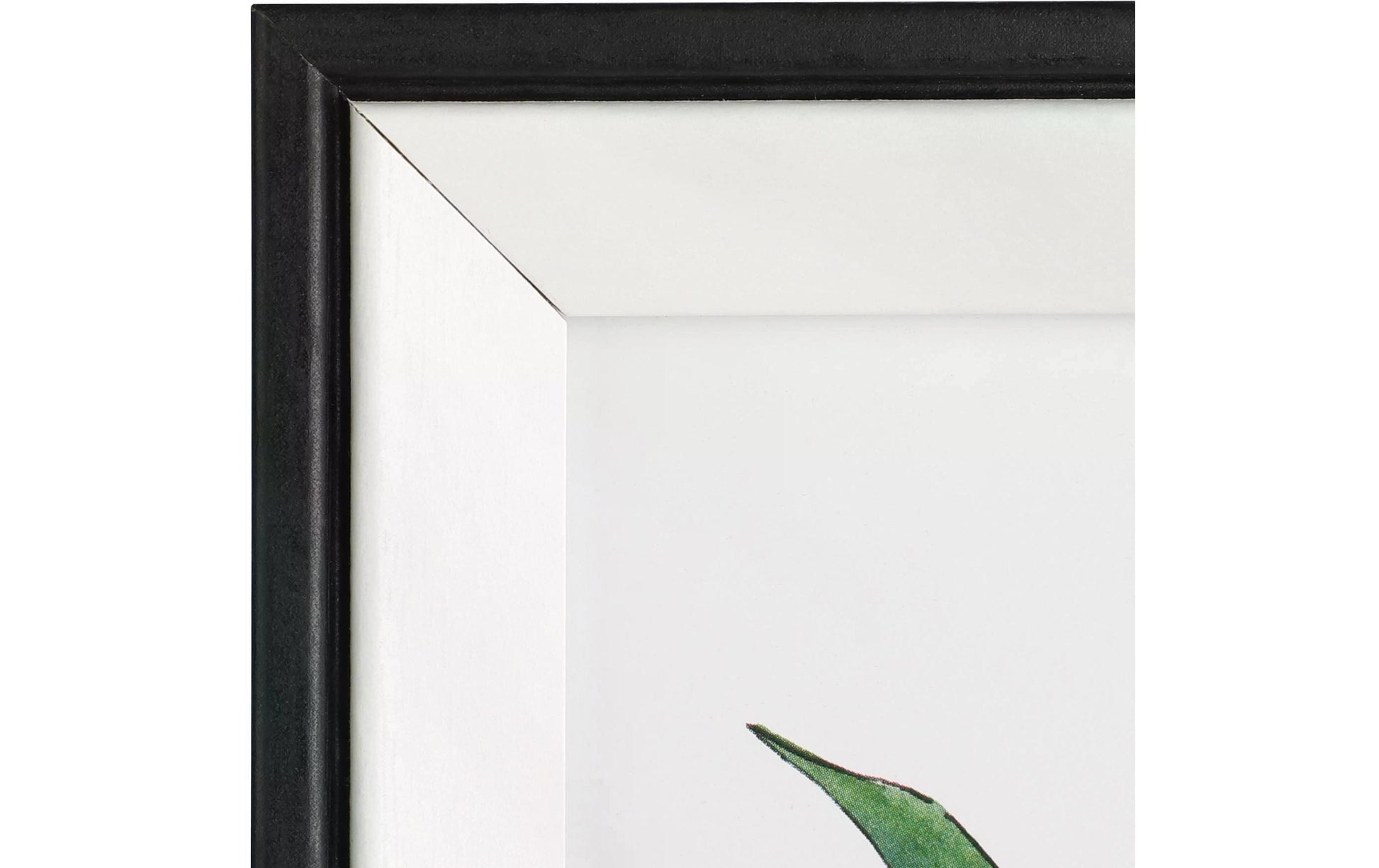 EGLO Renabie Bilderrahmen – für 13 × 18 cm – Glas & MDF, schwarz