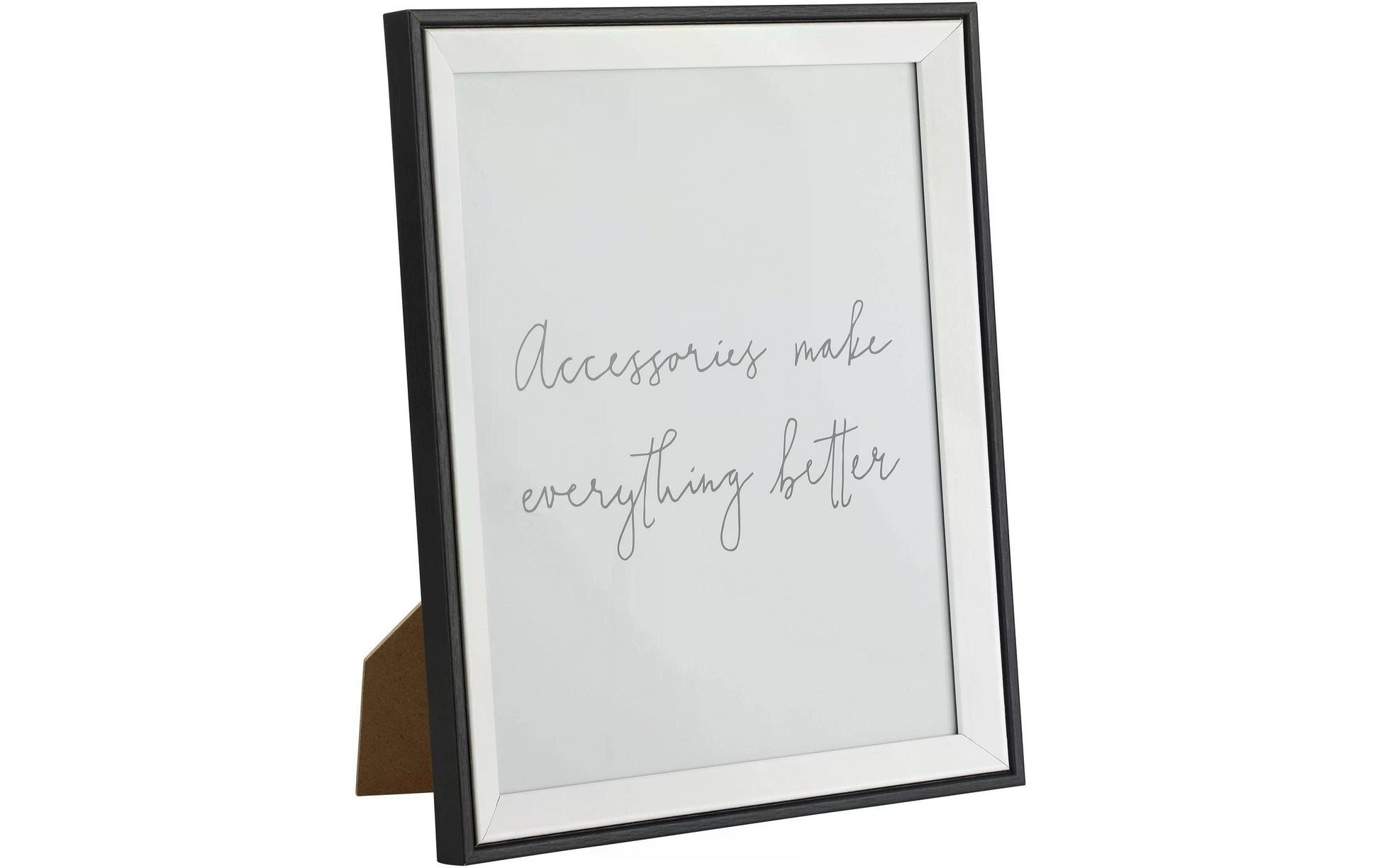 EGLO Renabie Bilderrahmen – für 20 × 25 cm – Glas & MDF & Holz, schwarz