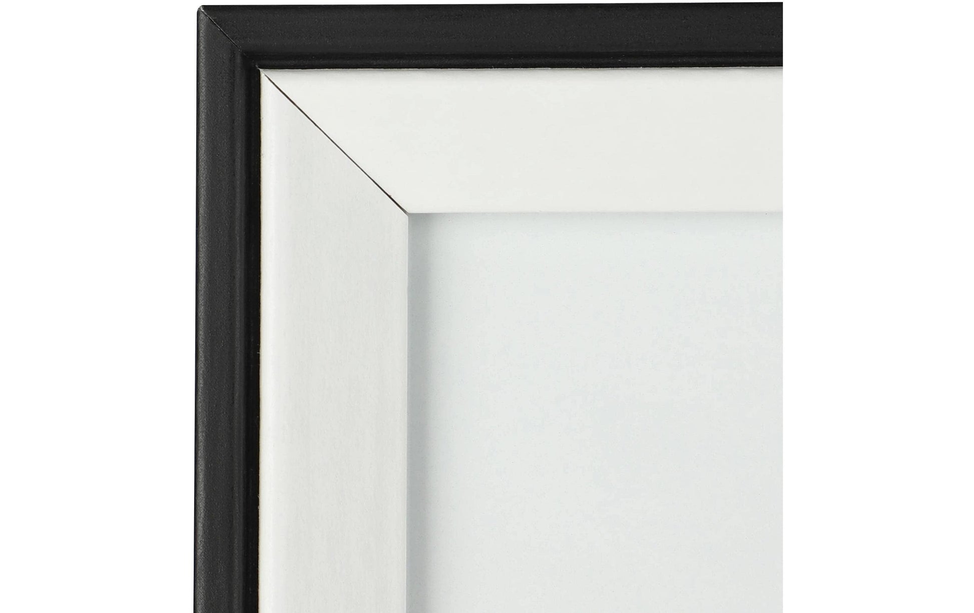 EGLO Renabie Bilderrahmen – für 20 × 25 cm – Glas & MDF & Holz, schwarz