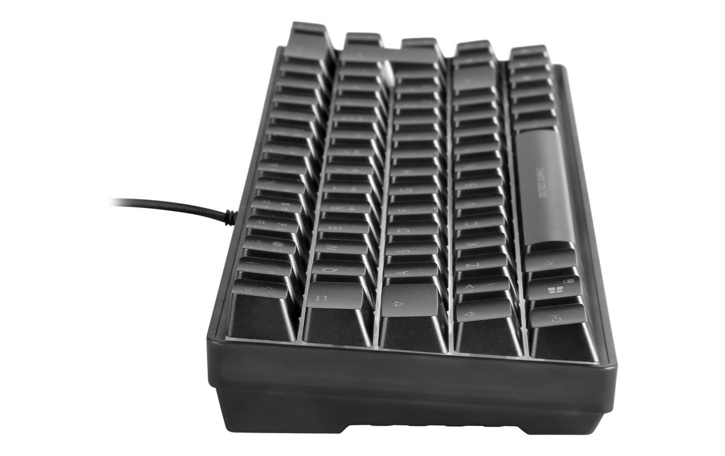 Deltaco Gaming GAM-158-CH – Gaming-Tastatur 60% – Membran, RGB – USB-A kabelgebunden – QWERTZ (CH)