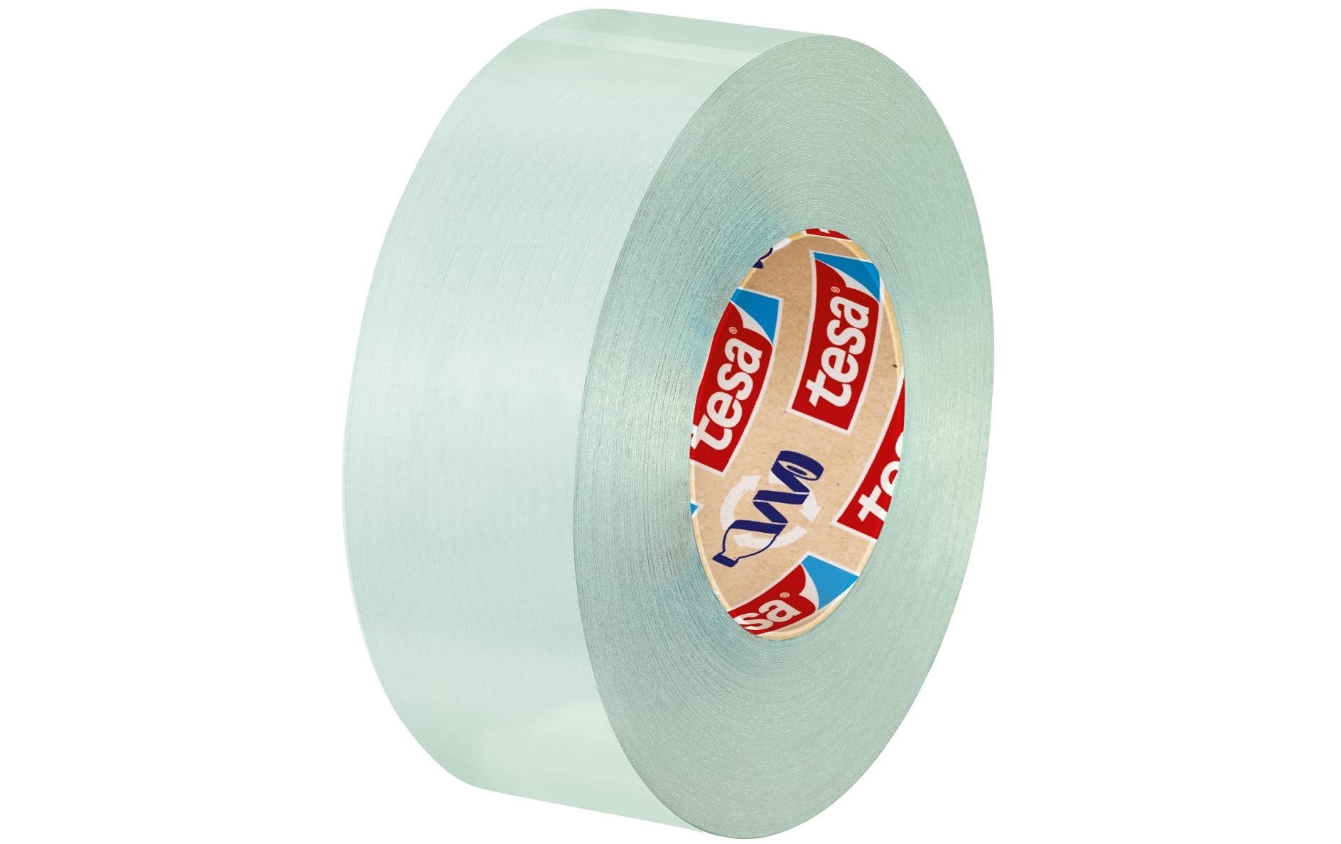 TESA Klebeband Eco & Crystal – Permanent, PET, 19 mm × 10 m, Transparent, 8 Rollen