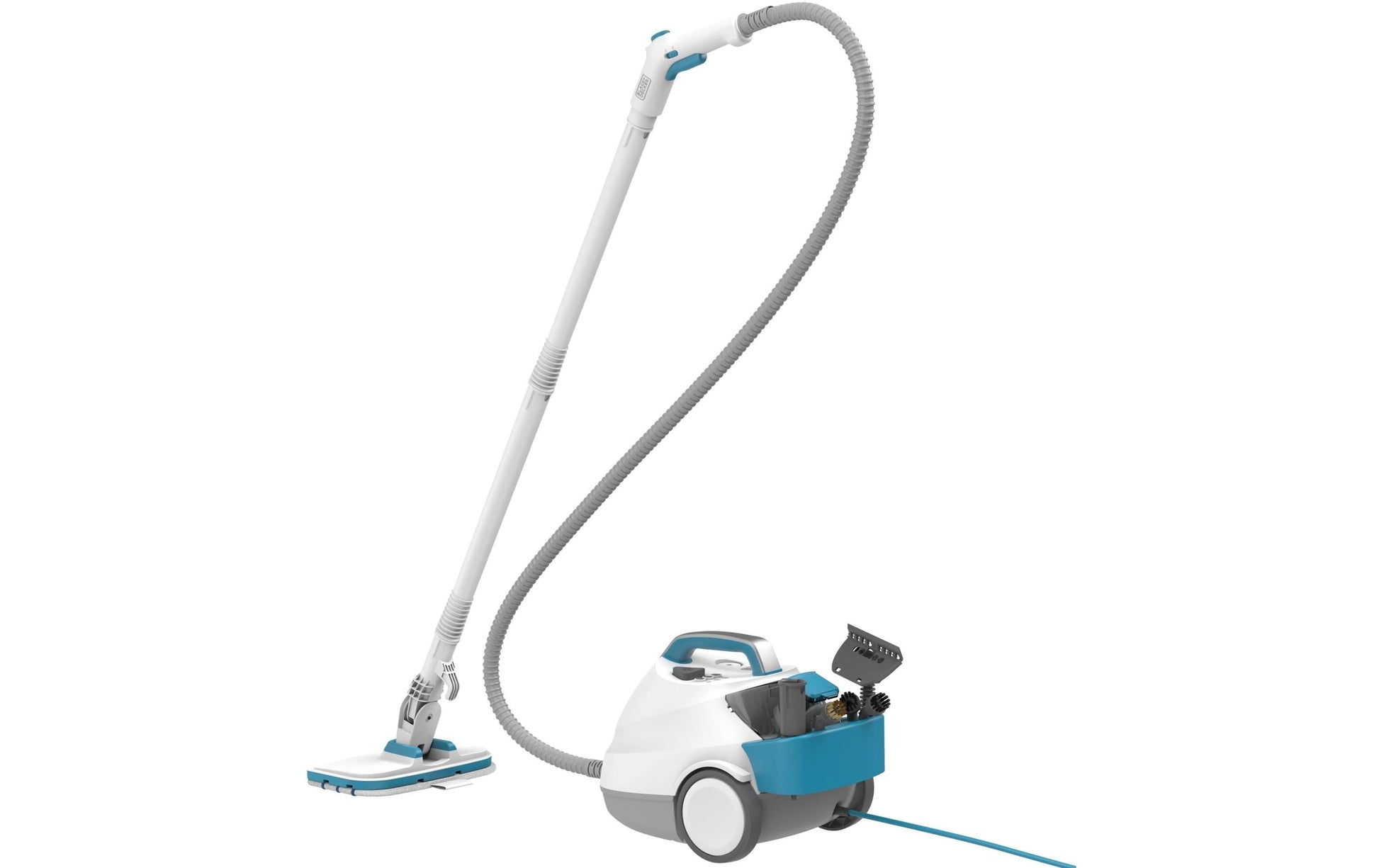 Black & Decker BLACK+DECKER Dampfreiniger – 1200 ml, weiss, für Arbeitsflächen