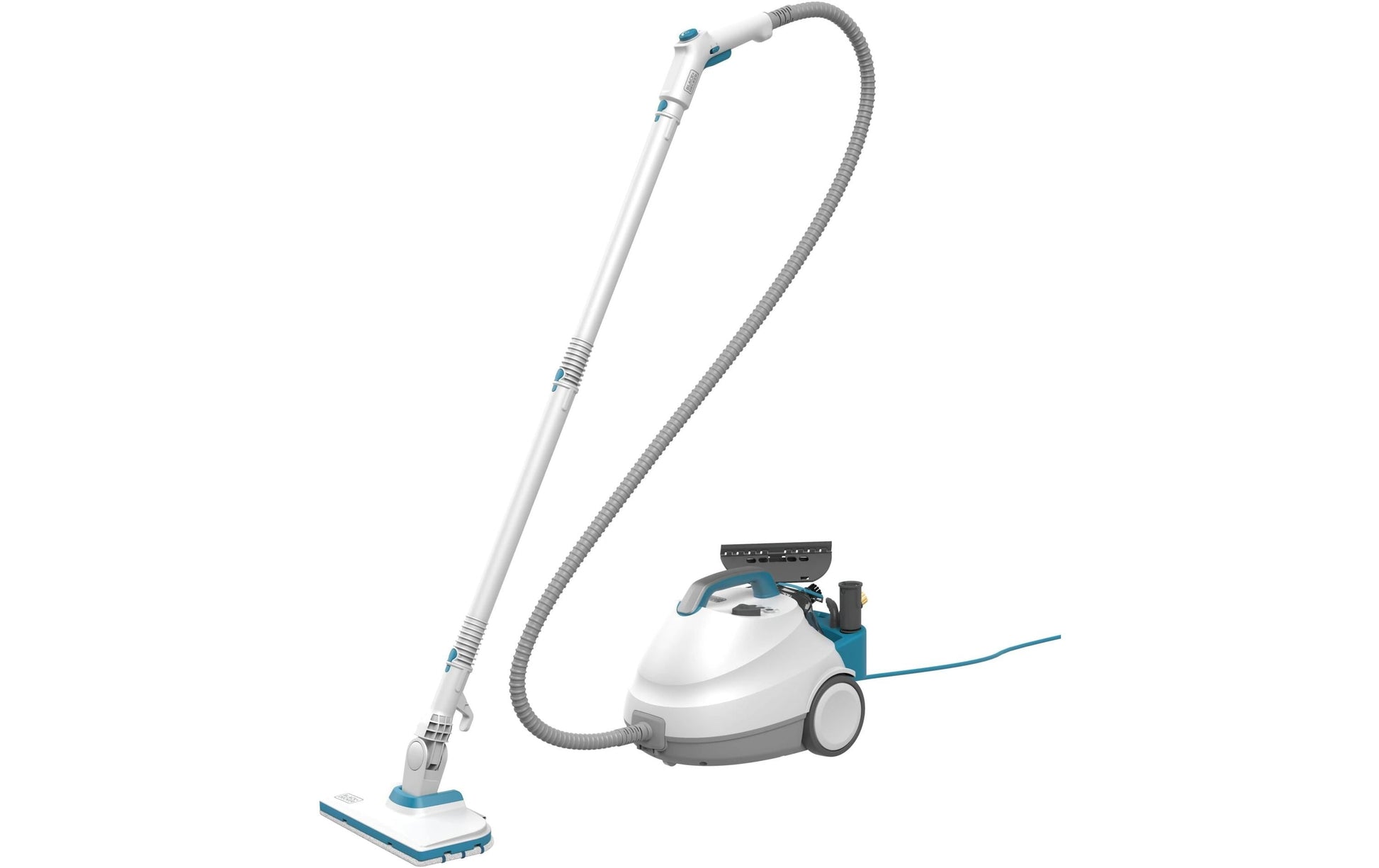 Black & Decker BLACK+DECKER Dampfreiniger – 1200 ml, weiss, für Arbeitsflächen